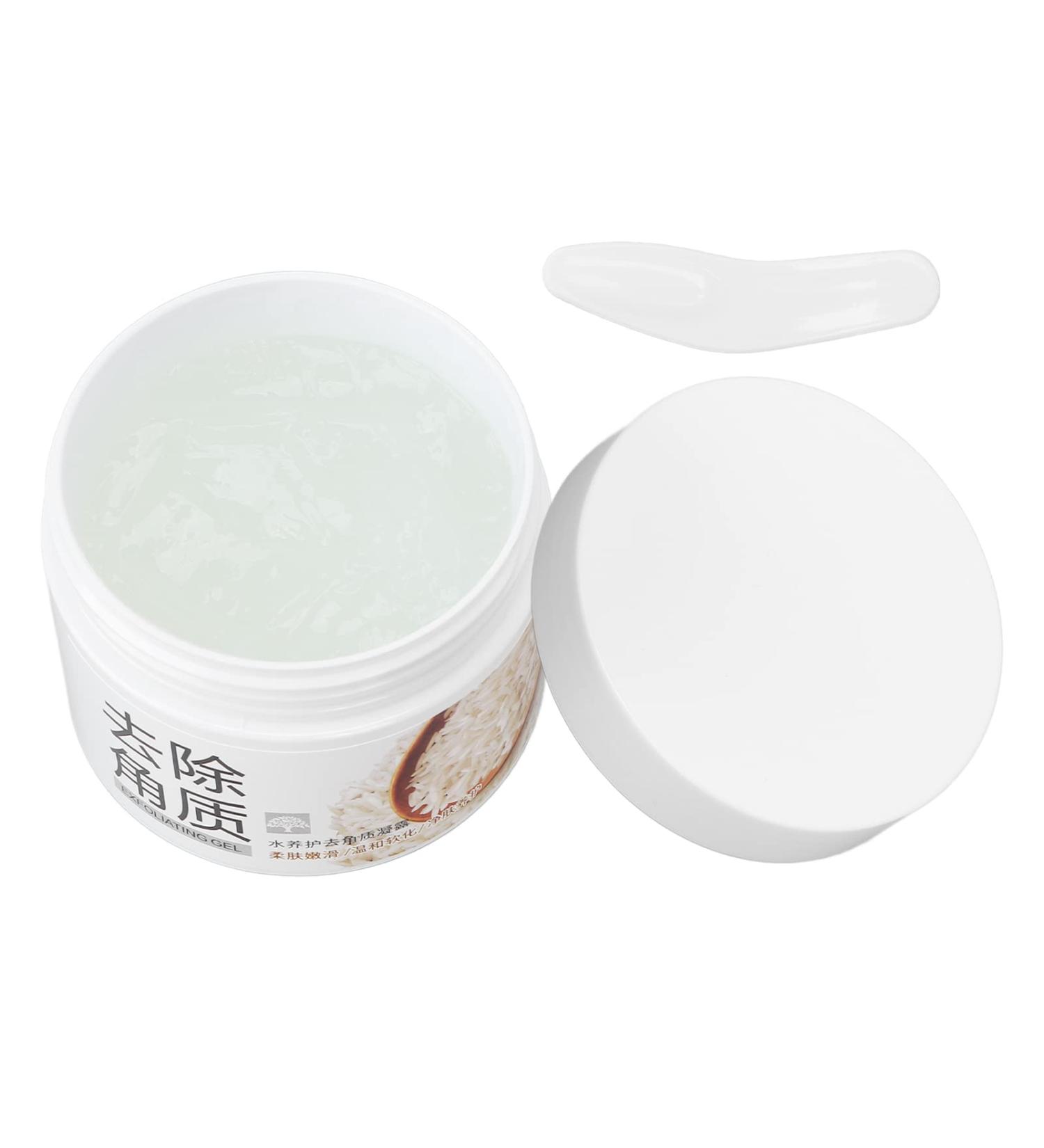Body Exfoliating Moisturizing Gel Skin Care Deep Cleansing Hydrating Scrub Gel Refreshing Tender Skin Rice Moisturizing Hydrating Skin Care Gentle Exfoliation 4.9oz - Buy Online on SooperMarket.com
