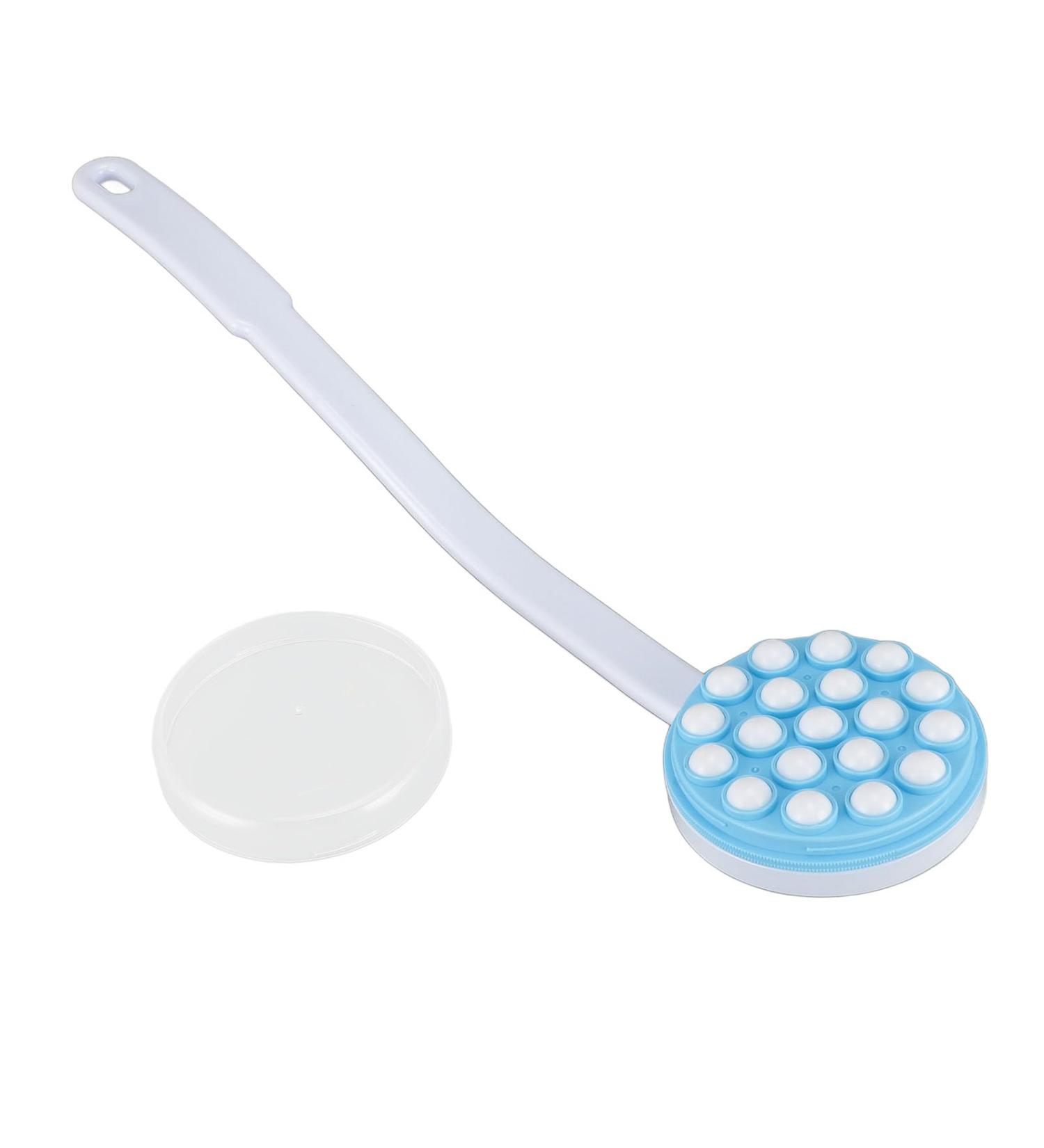 Buy Back Lotion Applicator & Massager - Long Handle Handheld Body Lotion Applicator Brush for Effortless Self-Application | International Shipping Available - Buy Online on SooperMarket.com
