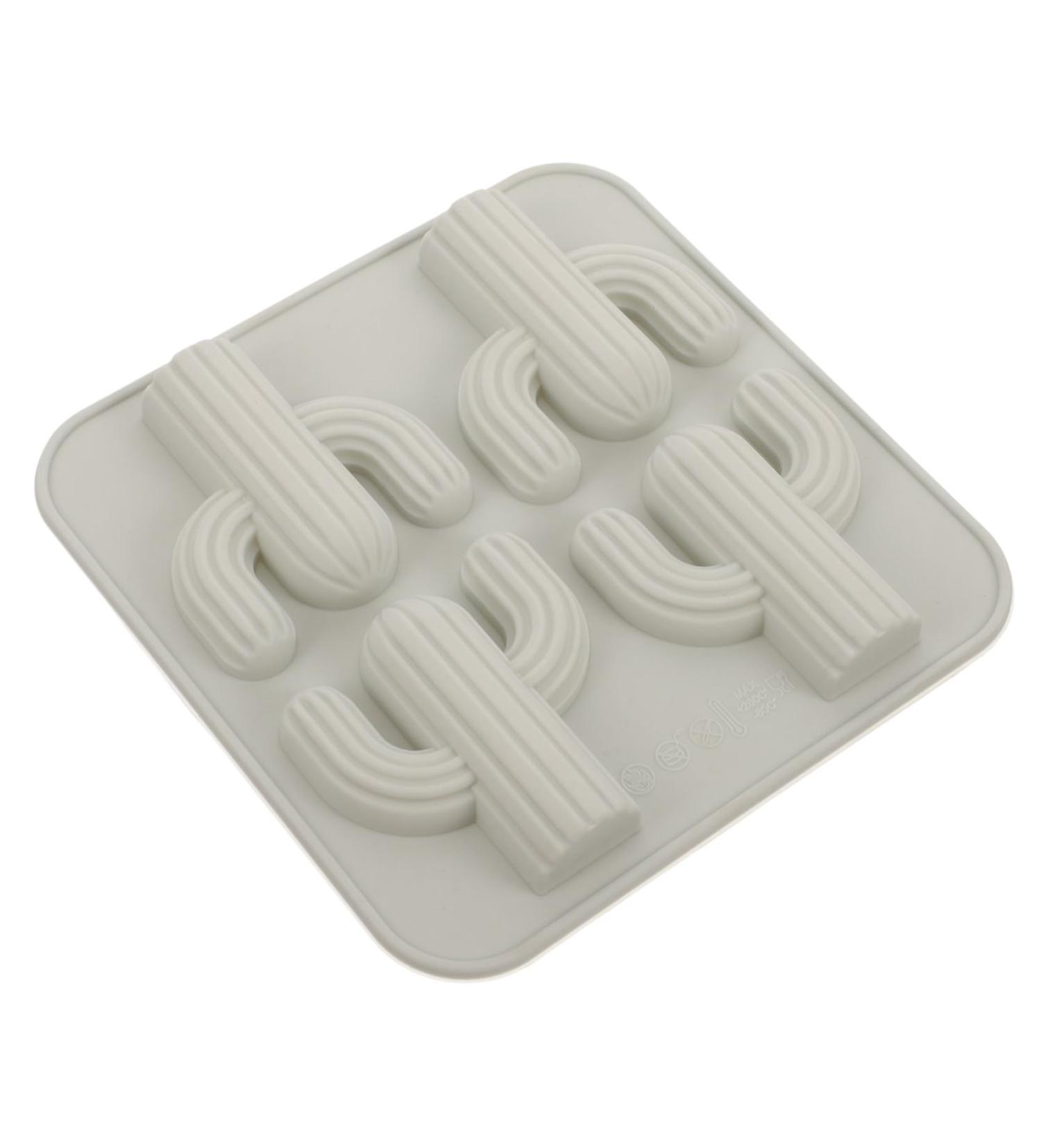 PRETYZOOM Soap Mold Silicone Baking Molds De para Gelatinas Cake Mold Cacti Silicone Mold Silicone Fondant Moulds Tropical Themed Molds Chocolate Silicone Tropical Silicone Hawaii Cactus medium Blue - Buy Online on SooperMarket.com
