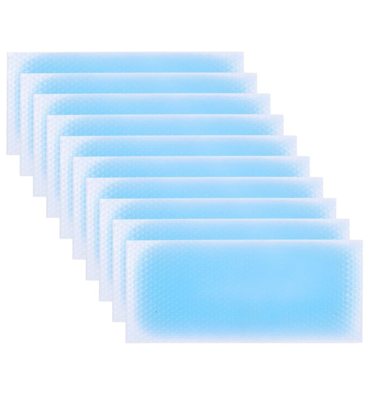 40 Cooling Gel Patches - Safe for Babies & Adults | Fever Reducer Headache Relief Sunstroke & Tiredness Aid - Buy Online on SooperMarket.com