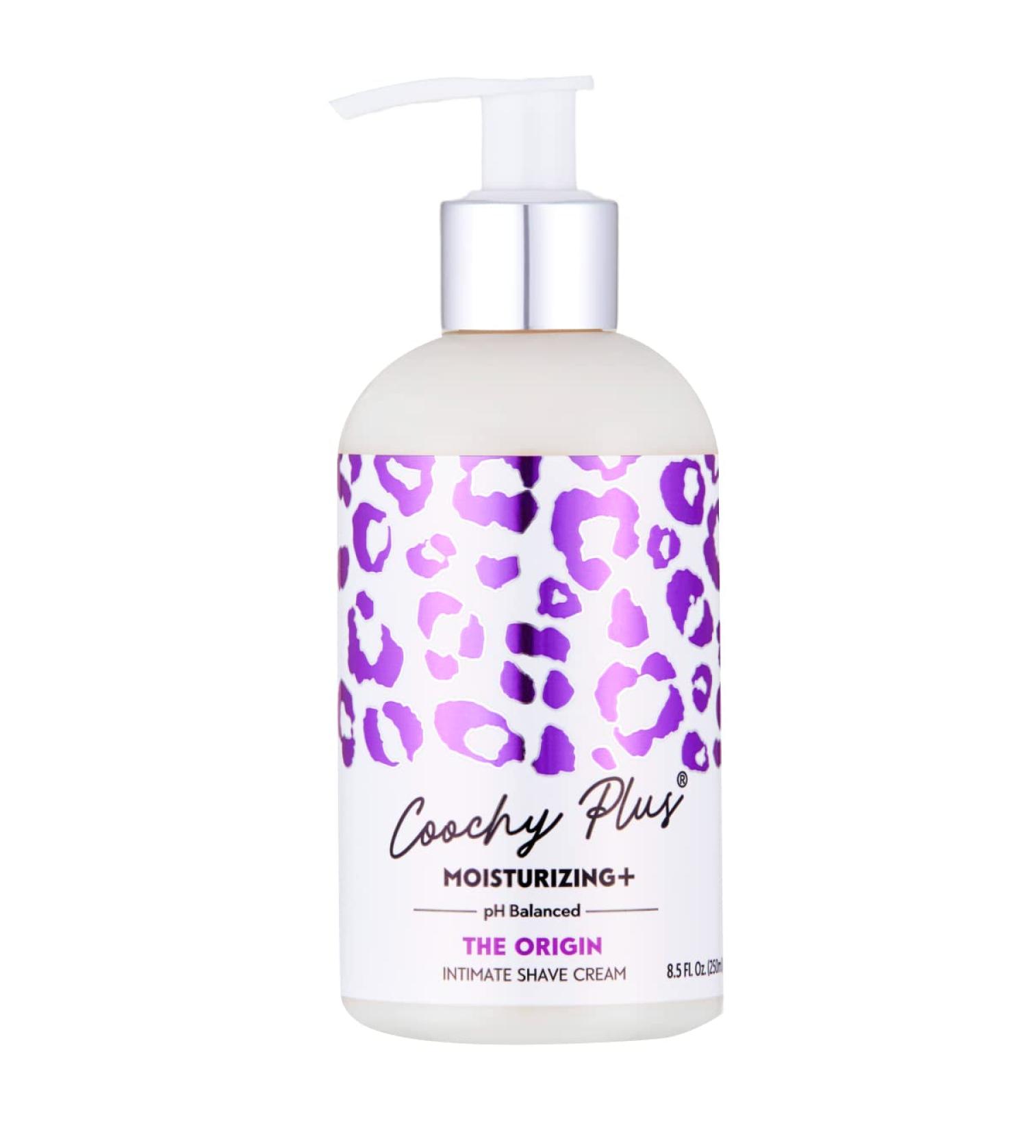Coochy Plus Moisturizing Intimate Shaving Cream - Prevents Razor Burns & Bumps, Suitable for Pubic, Bikini Line, Armpit, Rash-Free Formula (1-Pack) - Buy Online on SooperMarket.com