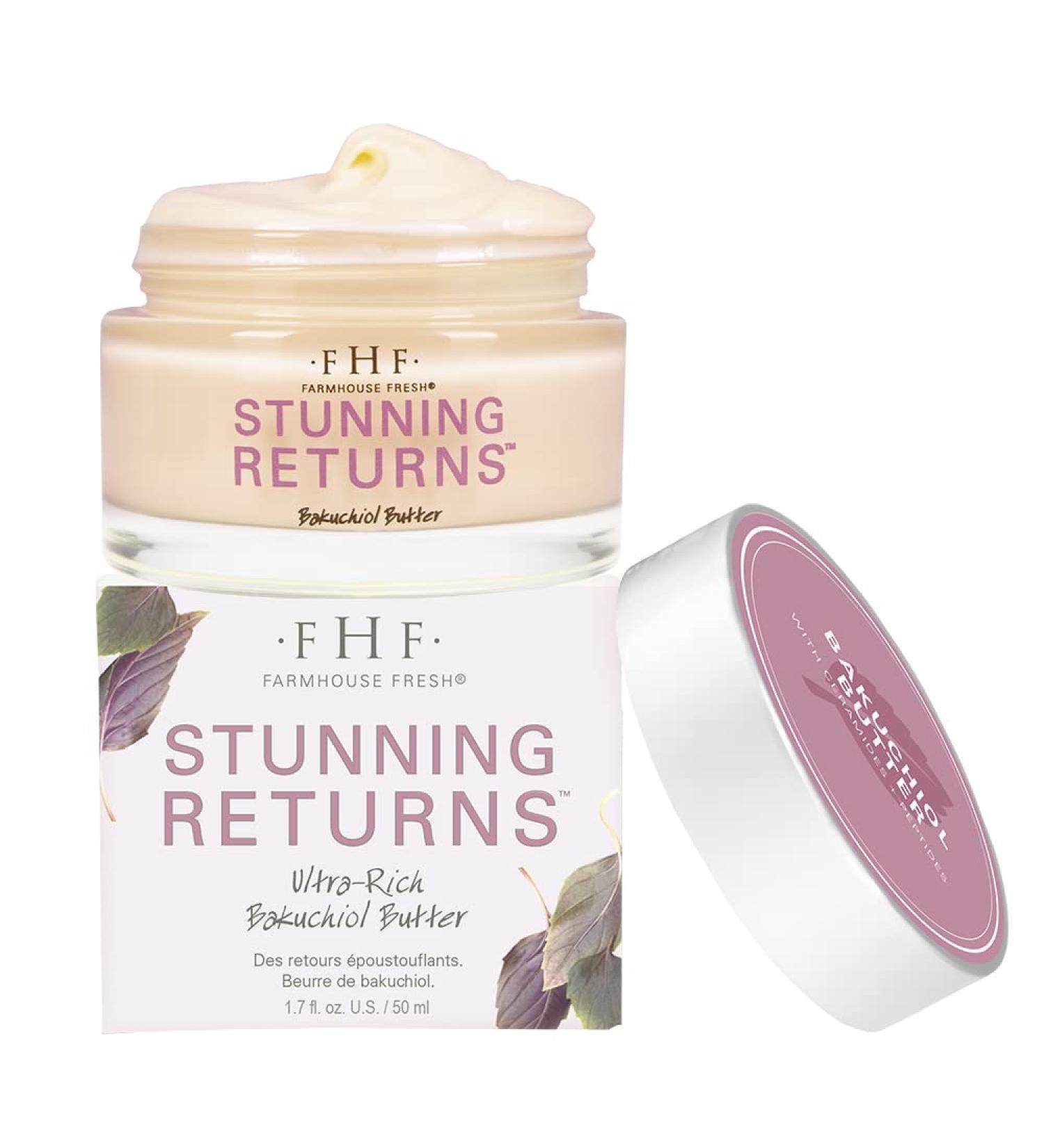 FarmHouse Fresh Stunning Returns Bakuchiol Butter - Ultra-Rich Anti-Aging Moisturizer 1.7 fl. oz. | International Shipping Available - Buy Online on SooperMarket.com