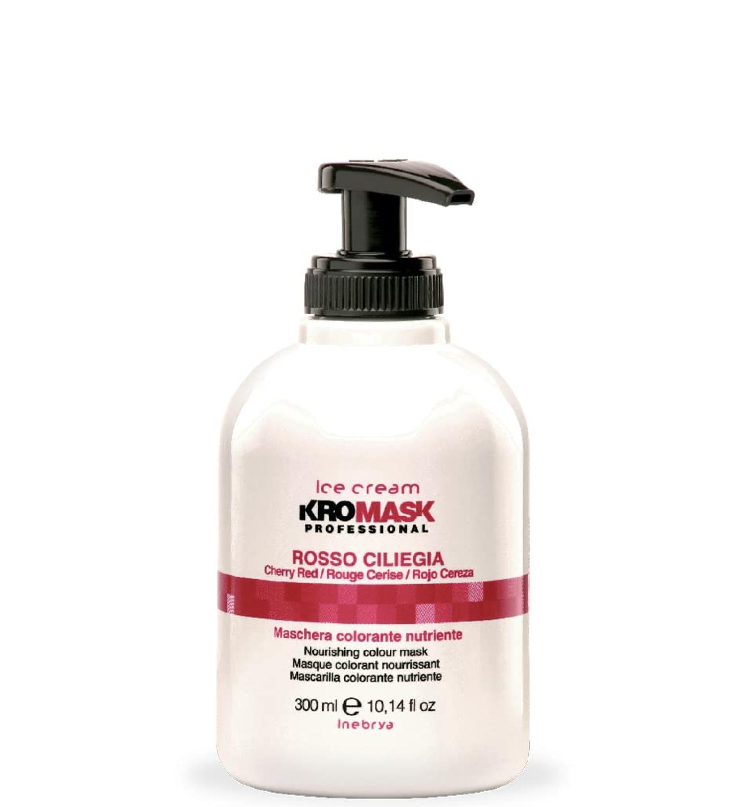 INEBRYA Kromask Colour Mask Cherry Red - 300 ML Rosso Ciliegia