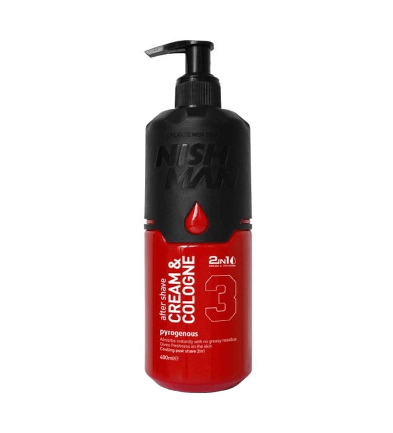 nishman Cream Cologne Series (400ml 03 PYROGENOUS) 13.5 Fl Oz (Pack of 1) 03 PYROGENOUS - Buy Online on SooperMarket.com