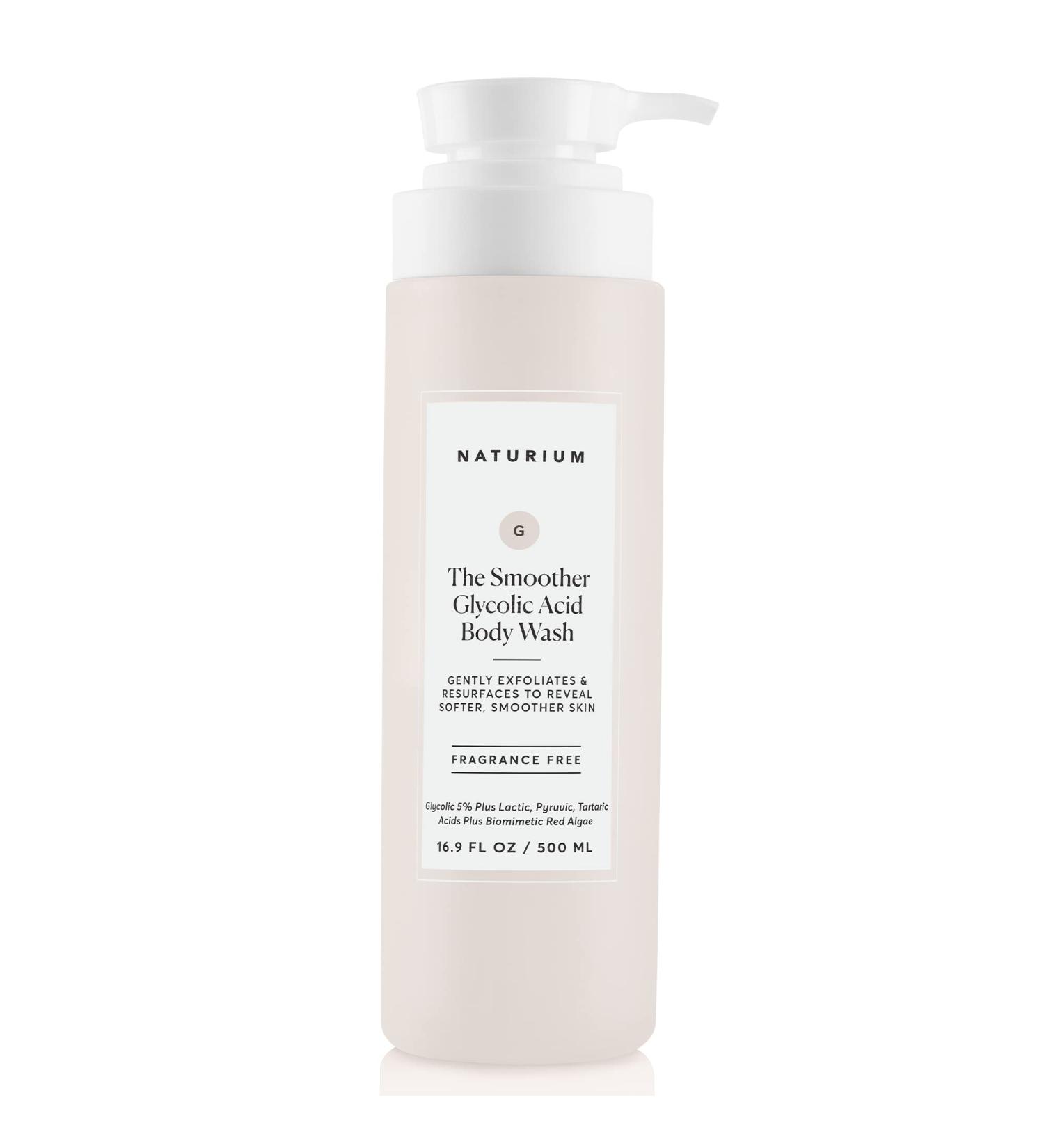 Top-Rated Smoother Glycolic Acid Exfoliating Body Wash - Get Smooth, Radiant Skin - Buy Online on SooperMarket.com
