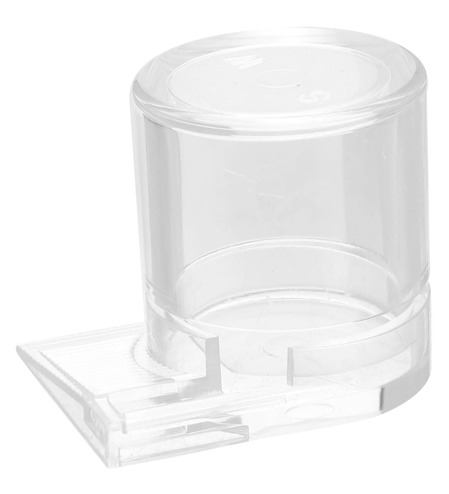 COLLBATH Pet Water Feeder Ant Water Feeders Water Feeding Cup for Ant Nest Ant Keeping Transparent Plastic - Buy Online on SooperMarket.com