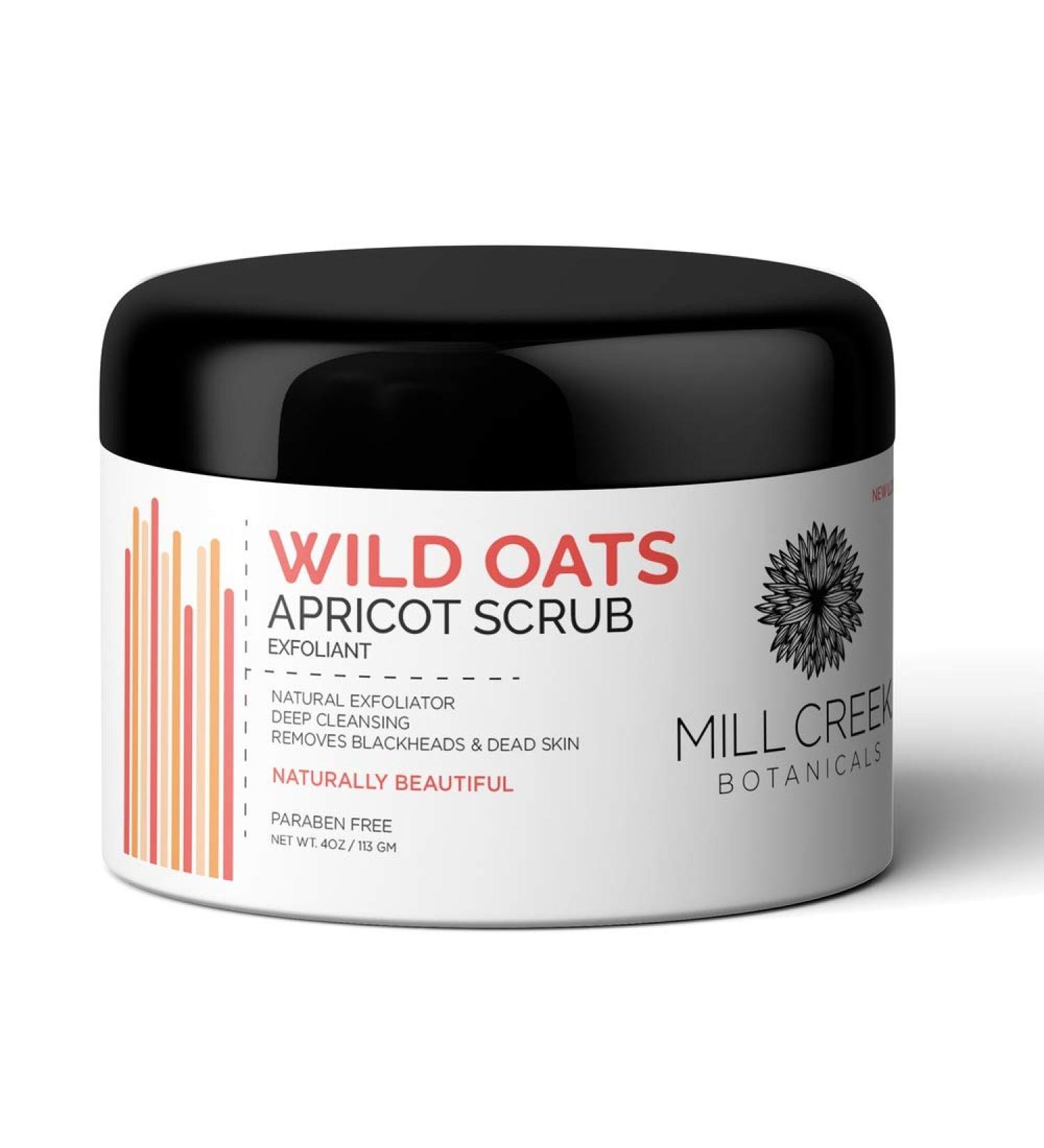 Wild Oats Apricot Scrub Mill Creek 4 oz Scrub