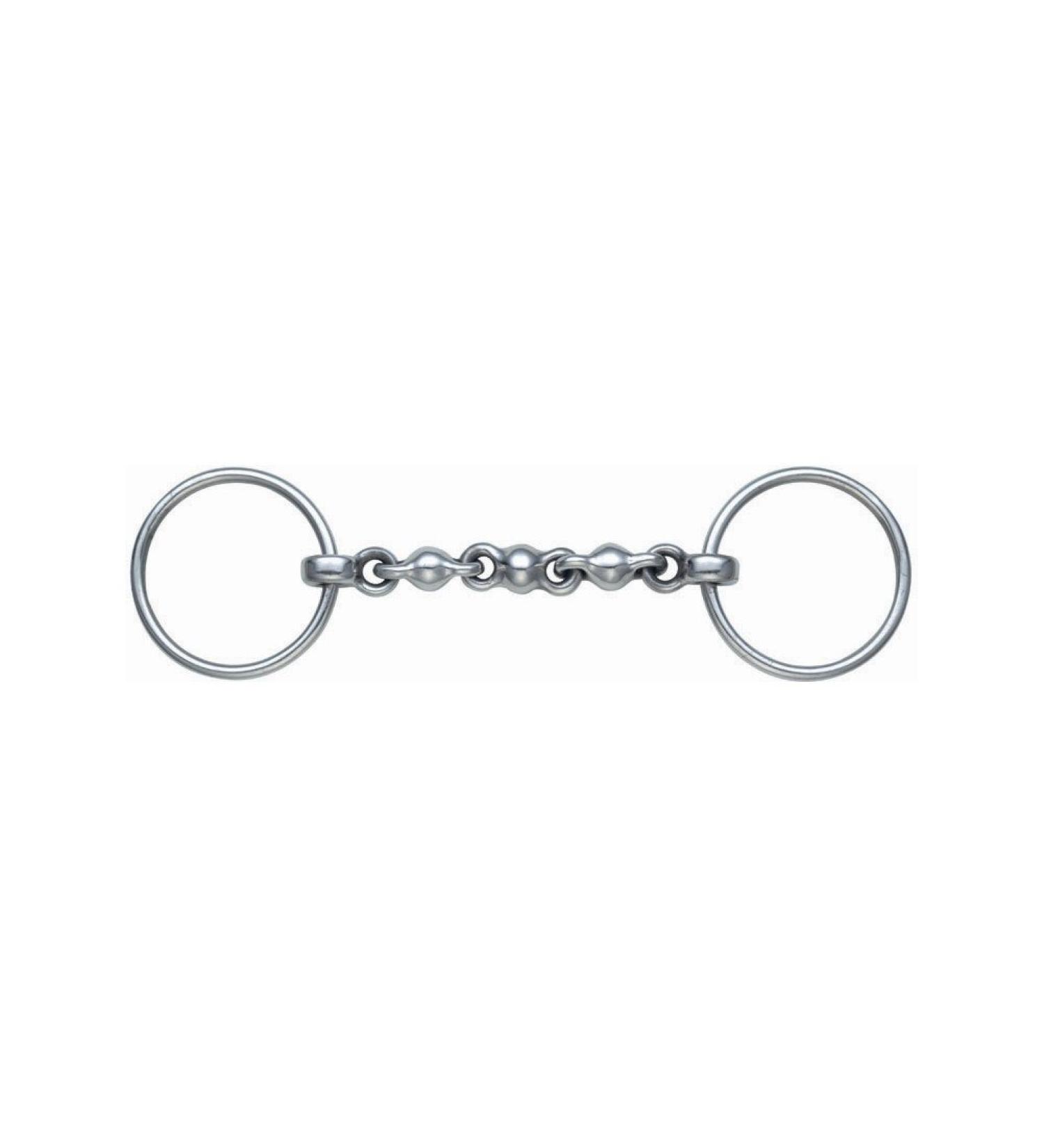 Shires Loose Ring Waterford Bit Silver 5.5"