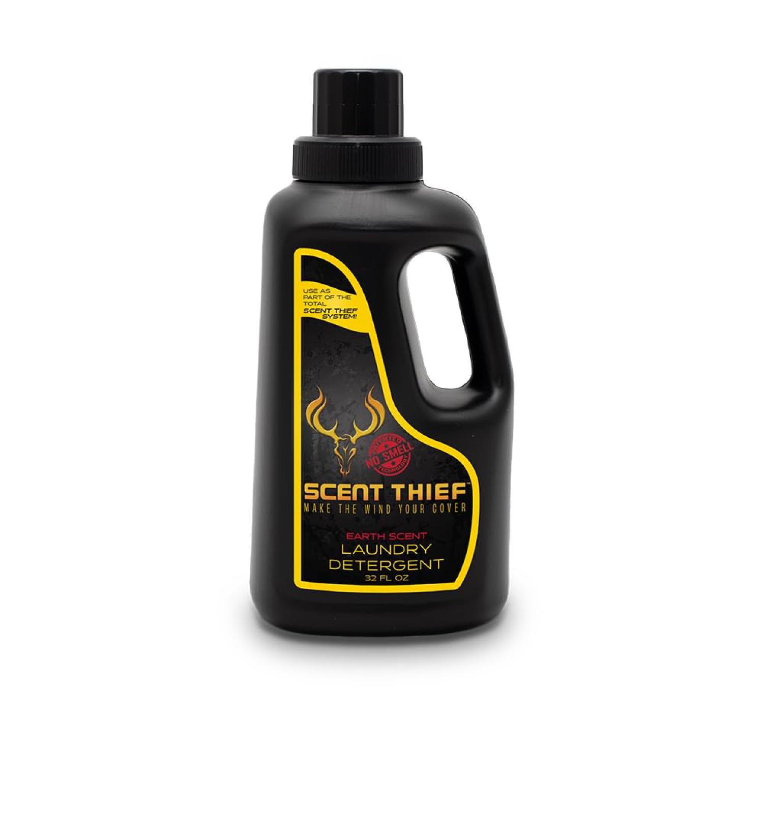 Scent Thief 32oz Scent Remover Laundry Detergent for Field and Deer Hunting Acts As A Scent Blocker and Eliminates Animal s Ability to Smell
