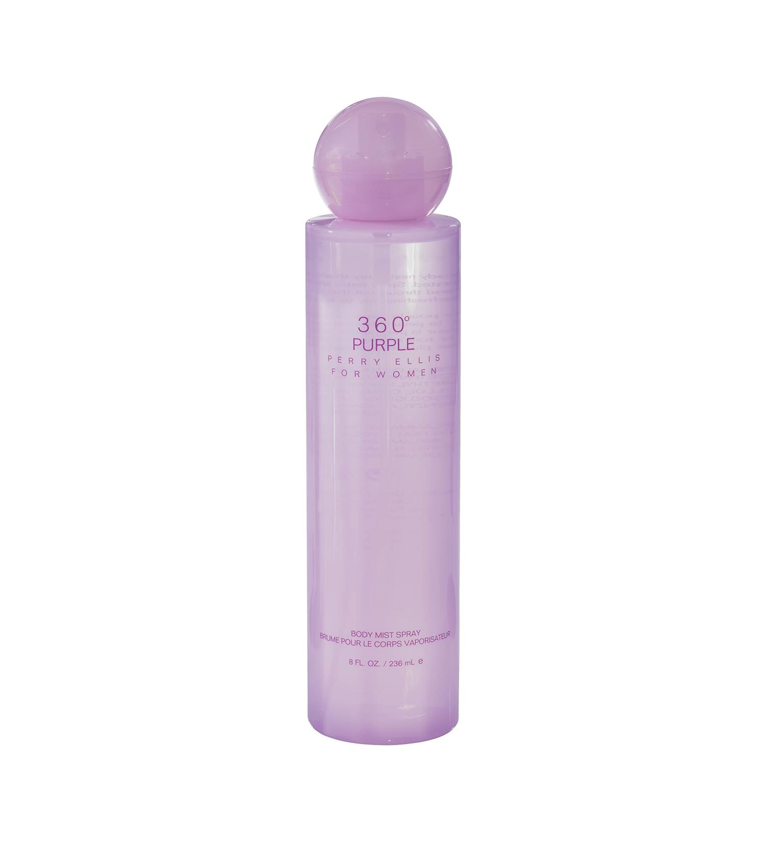 Perry Ellis 360 Purple Body Mist 8 Ounce - Buy Online on SooperMarket.com