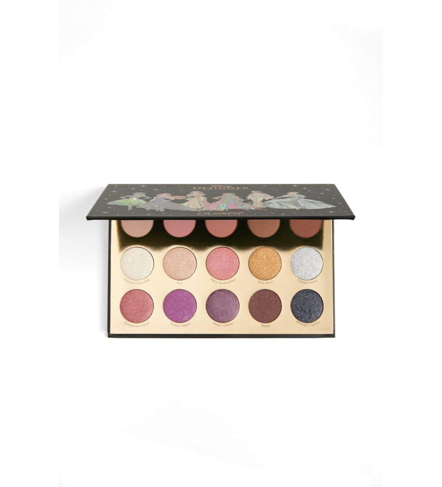 Colourpop x Disney Designer Collection Eye Shadow Palette - It's A Princess Thing - Buy Online on SooperMarket.com
