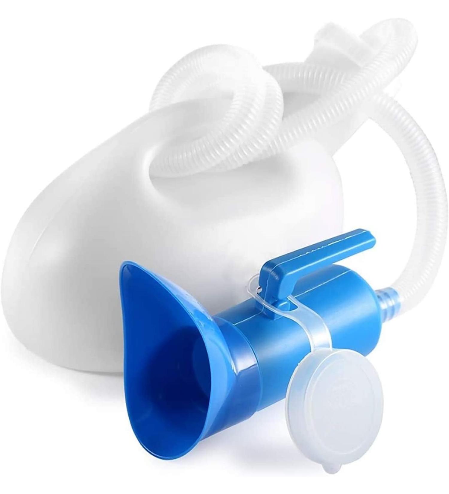 Male Urinal Bottle Camping Toilet Urine Bottle Urine Bottles for Men Women Urinal Pee Bottle Universal Portable 2000 ML with Female Adapter for Camping Car Travel - Buy Online on SooperMarket.com