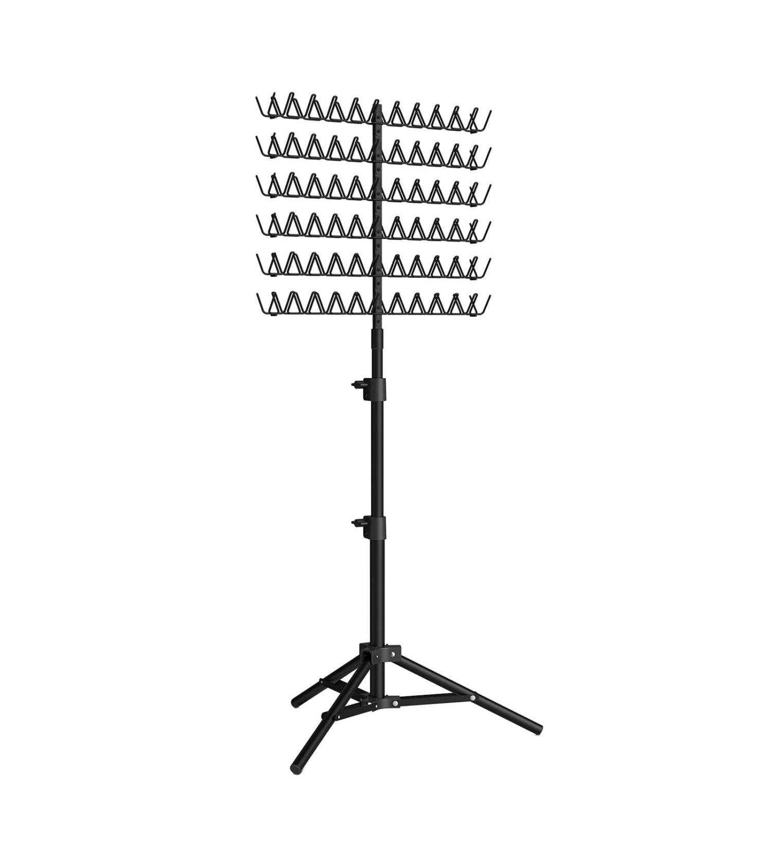 Folpus Hair Braiding Rack 110-150cm Foldable Keep Neat and Tidy Hair Display Stand Hair Holder - Buy Online on SooperMarket.com
