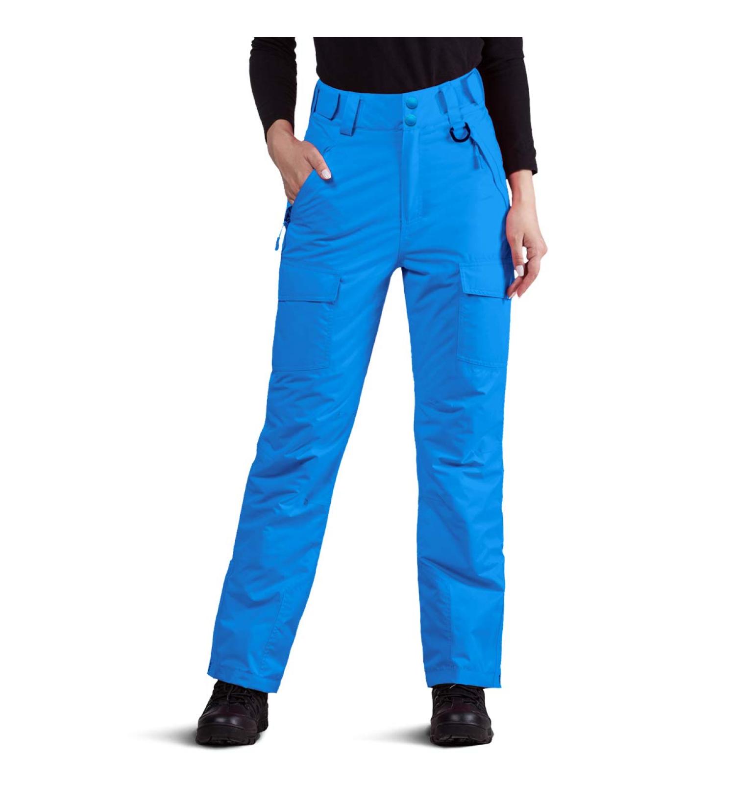 FREE SOLDIER Women's Waterproof Snow Ski Pants - Marina Blue, Small (4-6) 32L Slim Fit - Buy Online on SooperMarket.com