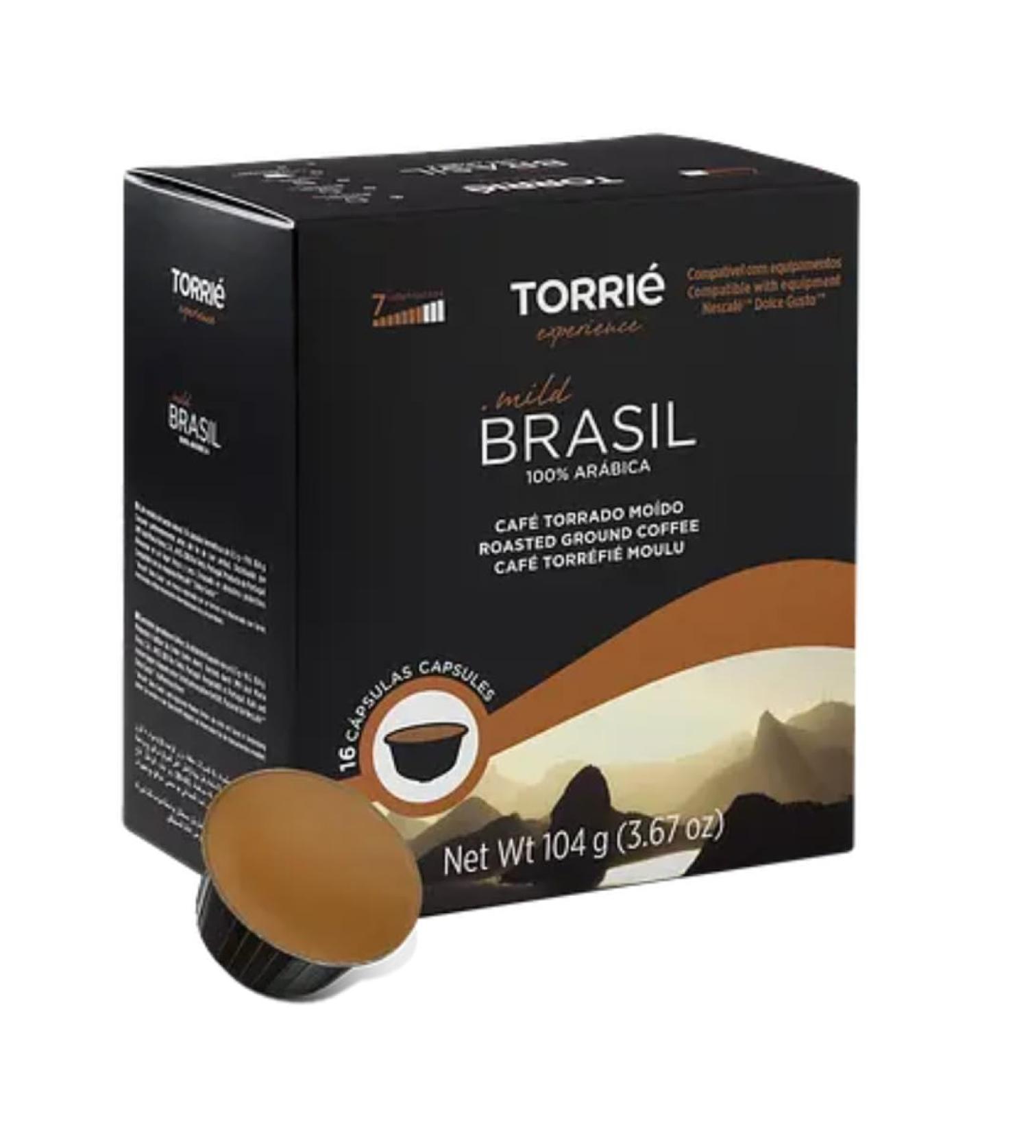 Brasil Brazil Dolce Gusto Compatible 16 Pack - by Torri Coffee Capsules Pods Variety Blend Mix Pack of 16 - Buy Online on SooperMarket.com