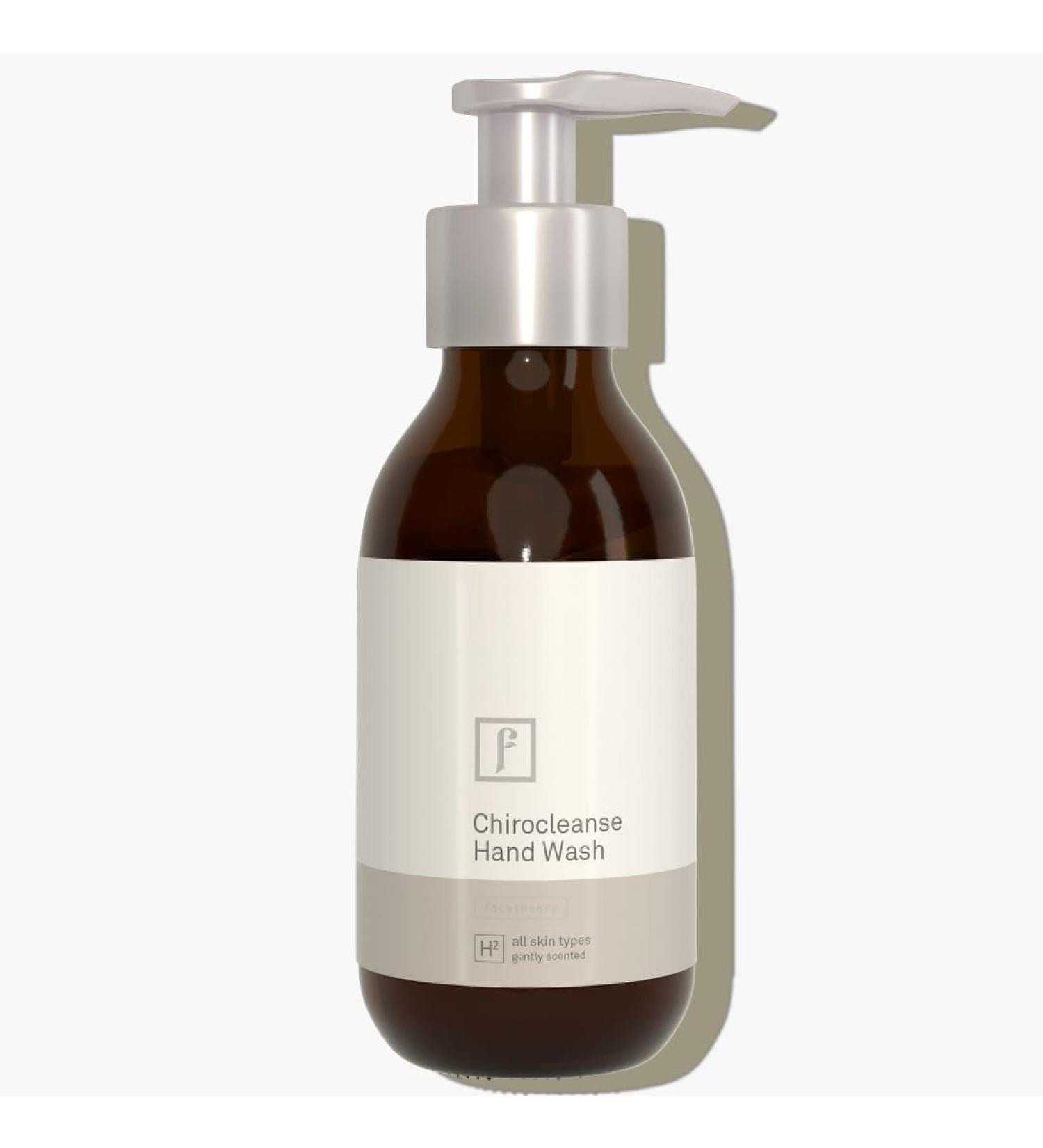 facetheory Chirocleanse Hand Wash H2 - Natural Hand Soap Formulated with Aloe Vera and PENTAVITIN Sensitive Hand Wash Vegan & Cruelty-Free Made in UK | 200ml - Buy Online on SooperMarket.com