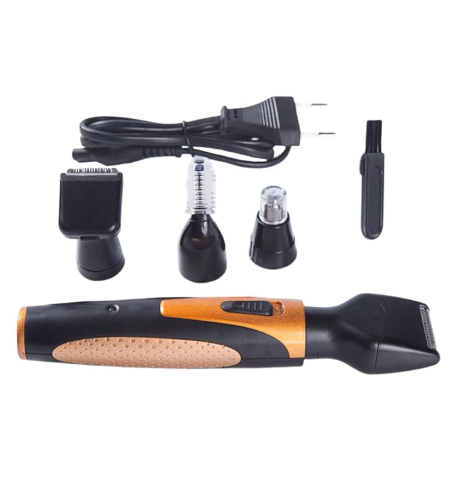 Buy 4-in-1 USB Rechargeable Nose Hair Trimmer | Men's Facial Hair Shaver & Groomer - Buy Online on SooperMarket.com