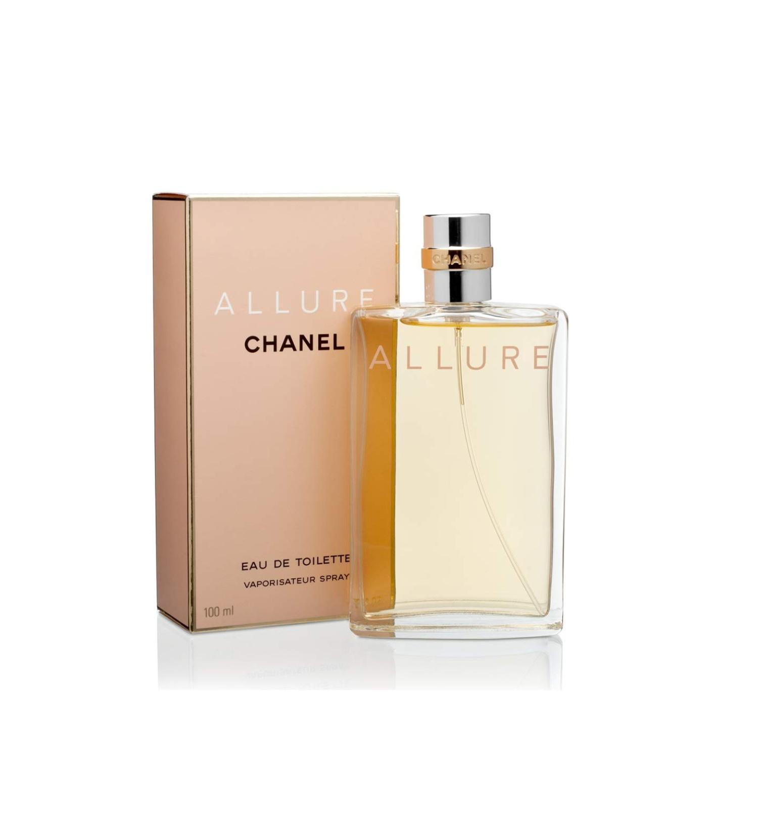 Chanel Allure Eau De Toilette Spray for Women 3.4 Ounce Floral Orange Vanilla Lemon 3.3 Ounce