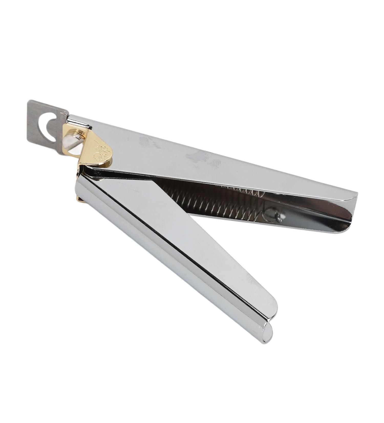 False Nail Clipper Comfortable Handle Easy Operation Good Workmanship Fake Nail Trimmer Lightweight U Shape for Home and Salon Use (Silver) - Buy Online on SooperMarket.com