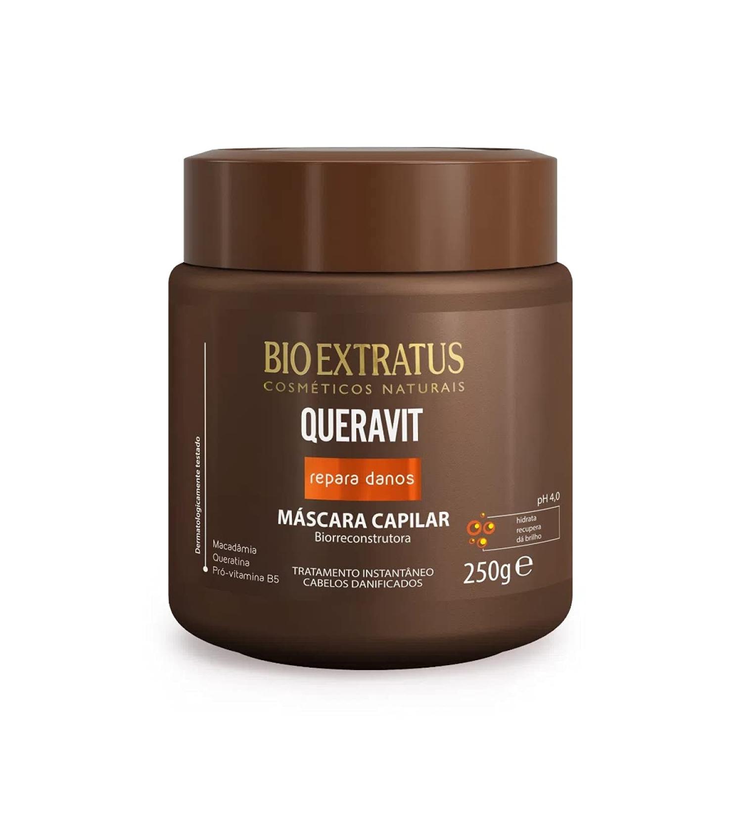 Bio Extratus Queravit Brazilian Keratin & Macadamia Hair Treatment Mask - 250g