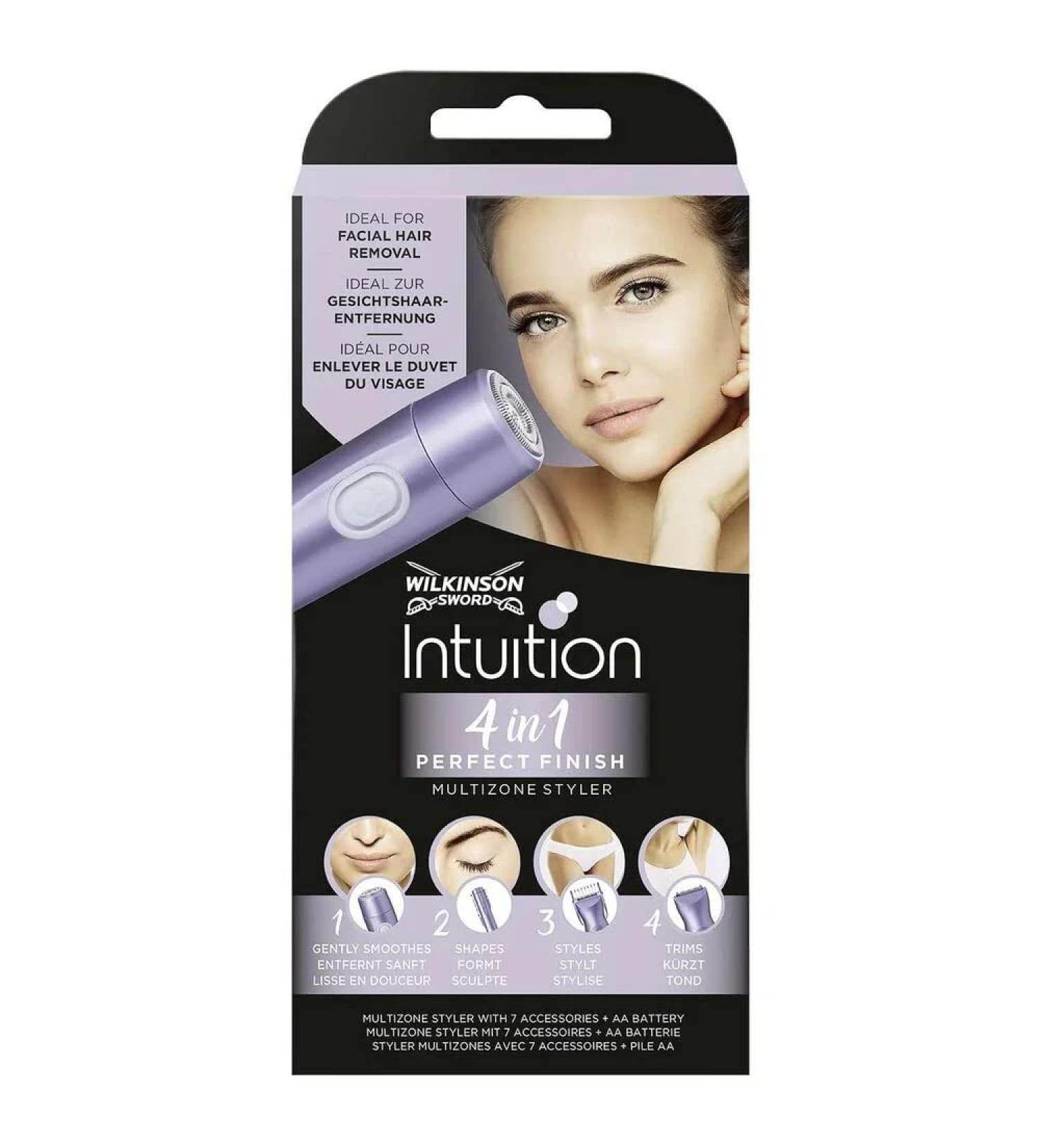 Wilkinson Sword 4-in-1 Intuition Perfect Finish Multi-Zone Women's Styler and Trimmer - Buy Online on SooperMarket.com