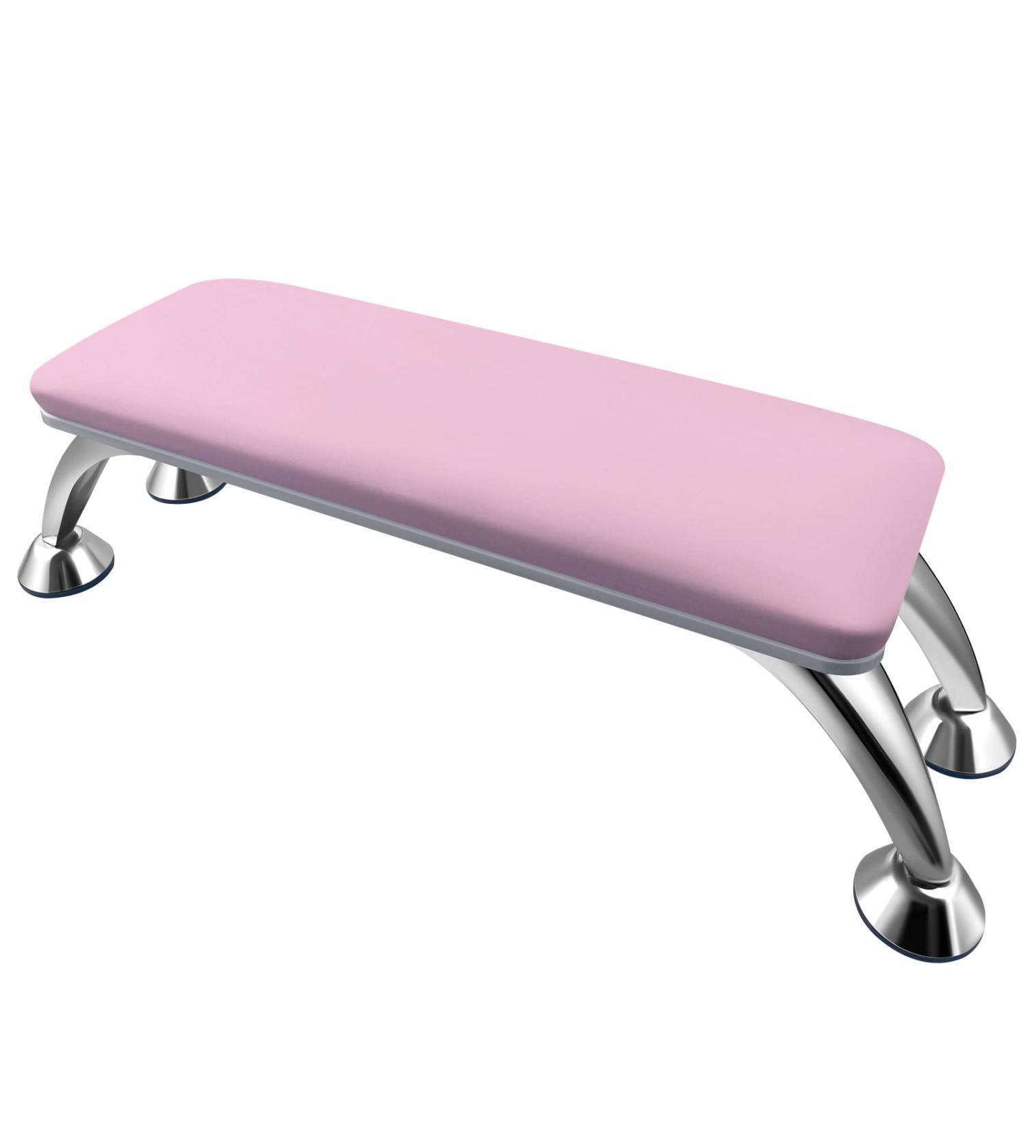 Buy Pink Manicure Hand Rest & Nail Arm Rest - Soft Cushion for Nail Techs | Perfect Manicure Pillow for Nails & Toenails - Shop Internationally - Buy Online on SooperMarket.com