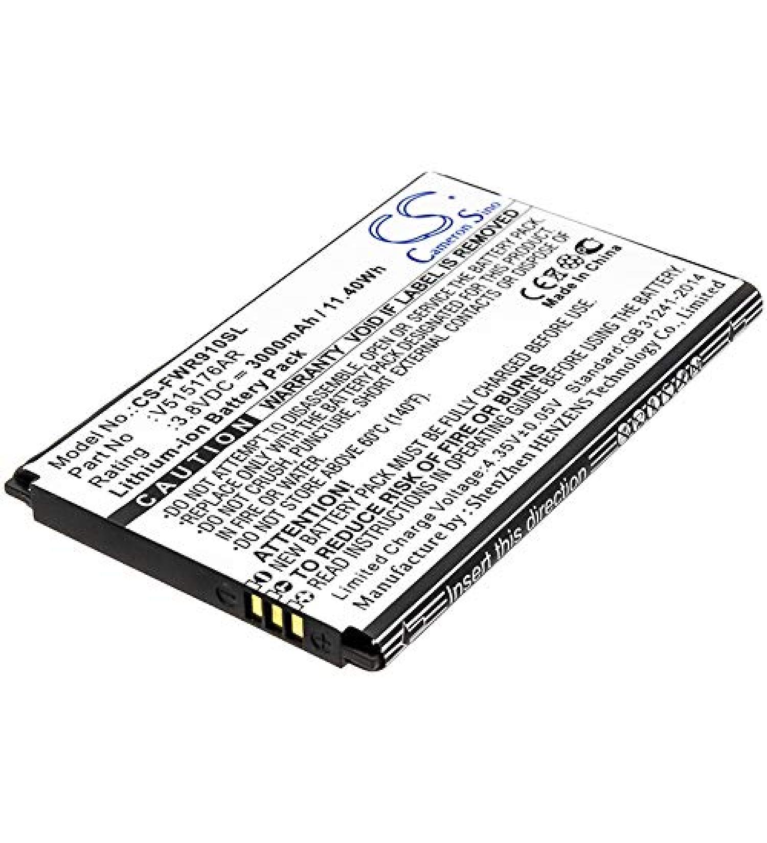 Battery Replacement for Franklin Wireless R910 - V515176AR | Fast International Shipping - Buy Online on SooperMarket.com