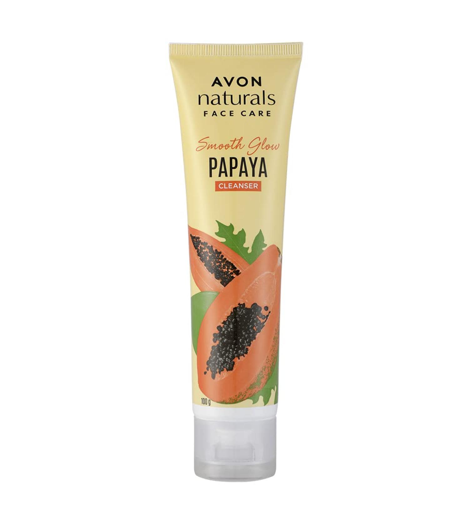 Buy Avon Naturals Papaya Cleanser 100g - Refreshing & Nourishing Skincare | International Shipping Available - Buy Online on SooperMarket.com