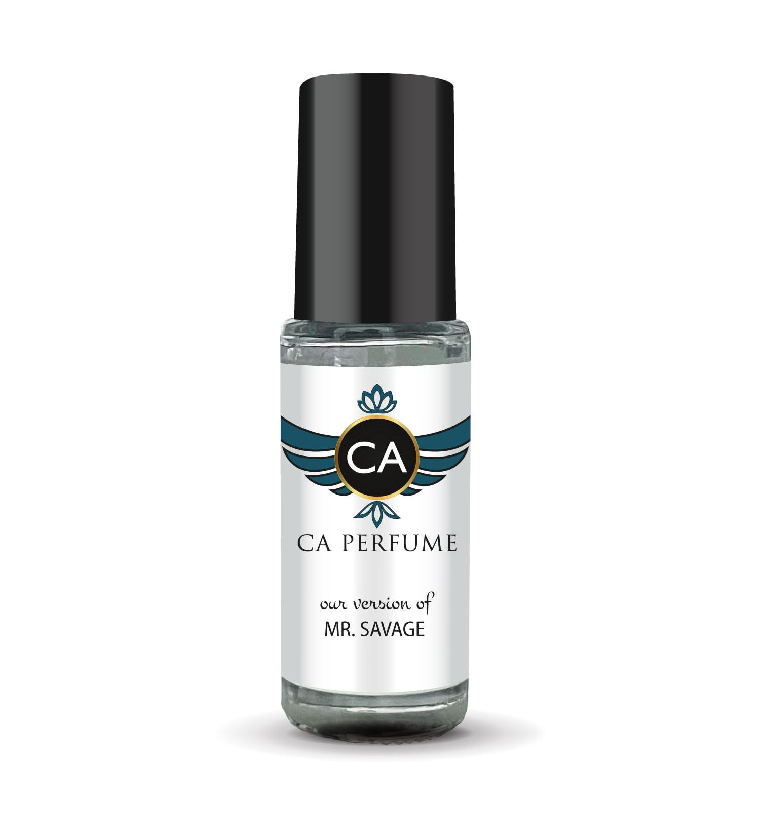 CA Perfume Impression of Mr. Savage For Men Replica Fragrance Body Oil Dupes Alcohol-Free Essential Aromatherapy Sample Travel Size Concentrated Long Lasting Attar Roll-On 0.14 Fl Oz/4ml-X1 - Buy Online on SooperMarket.com