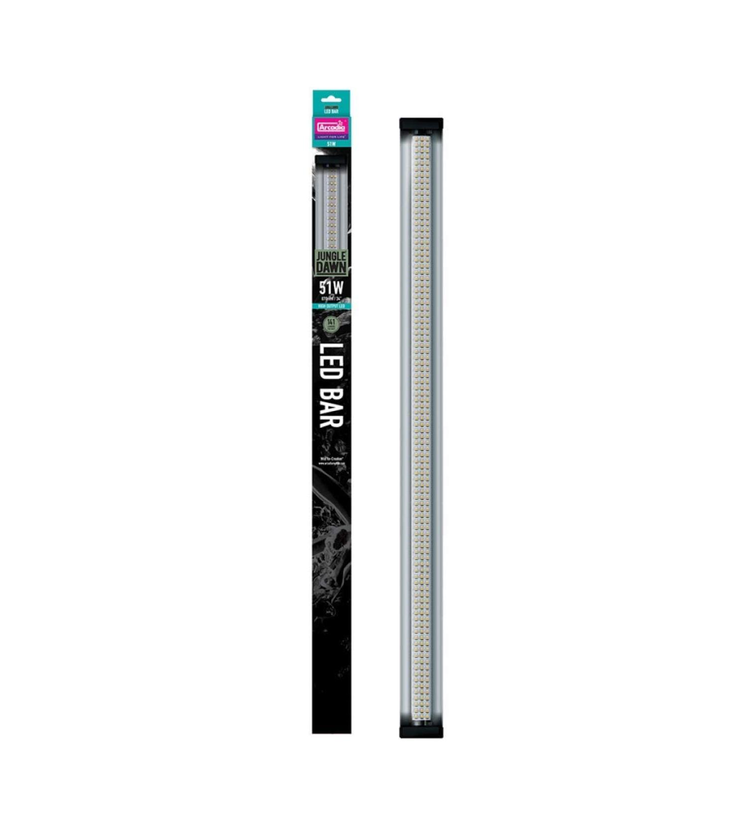 Buy Arcadia Jungle Dawn LED Bar 51W | Best for Reptiles Amphibians & Plants - International Shipping Available - Buy Online on SooperMarket.com