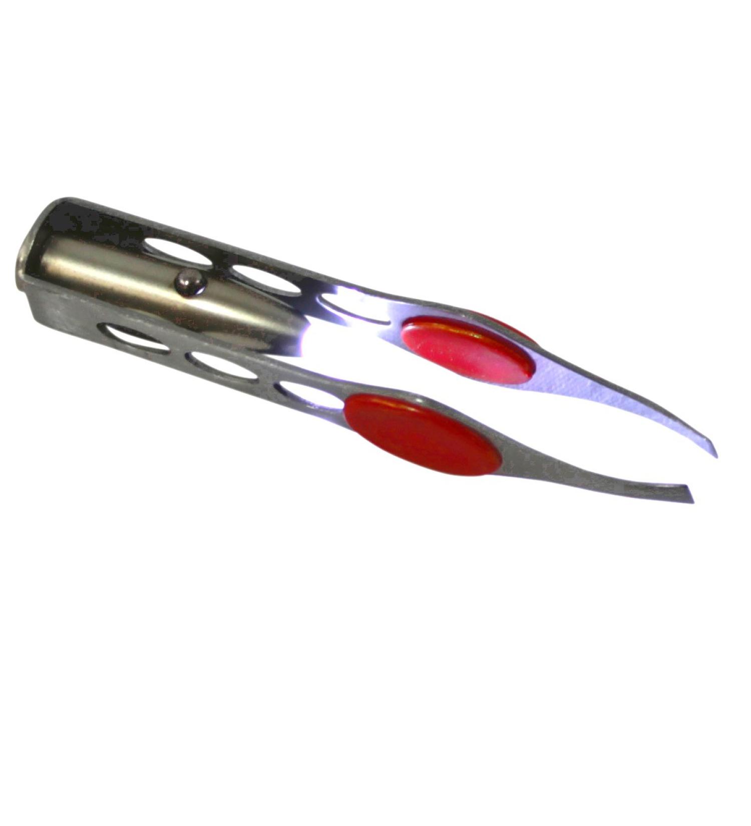 LED Tweezers - 1 Count | Precision Lighted Tweezers for Easy Hair Removal - Buy Online on SooperMarket.com