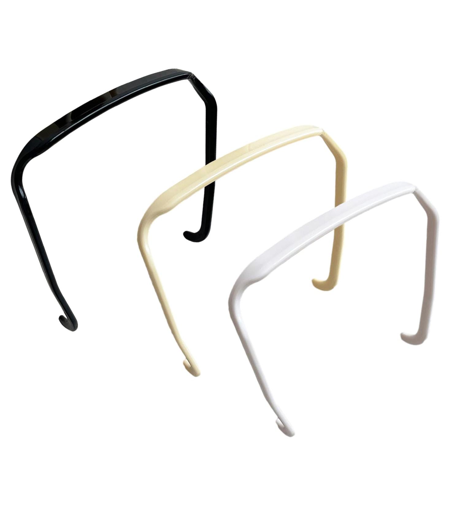 3 Fashionable Women's Headband Sunglasses Headband Square Thick Hair Fixed Magic Invisible Headband Suitable for Curly Thick Hair. - Buy Online on SooperMarket.com