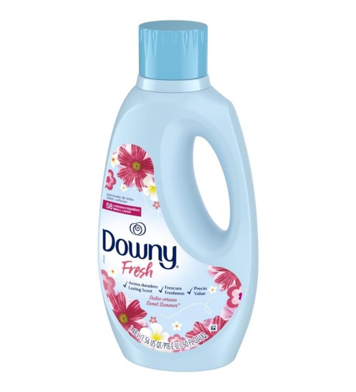 Buy Downy Fresh Sweet Summer 1480ml - International Shipping Available | Best Fabric Softener for a Refreshing Summer Scent - Buy Online on SooperMarket.com