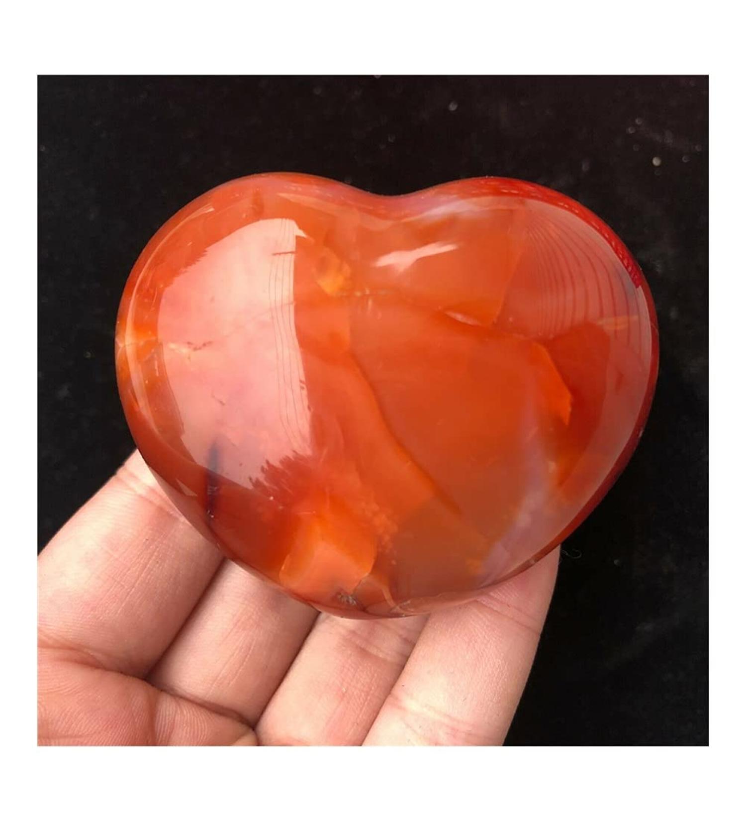 Gorgeous Rare Carnelian Geode Quartz Agate Heart Polished Specimen Natural Stones and Minerals Rated 5.0/5 Based on 1 Crafts (Color : Red Size : 6cm) ningxiao (Color : Rojo Size : 5cm) 5cm Red - Buy Online on SooperMarket.com