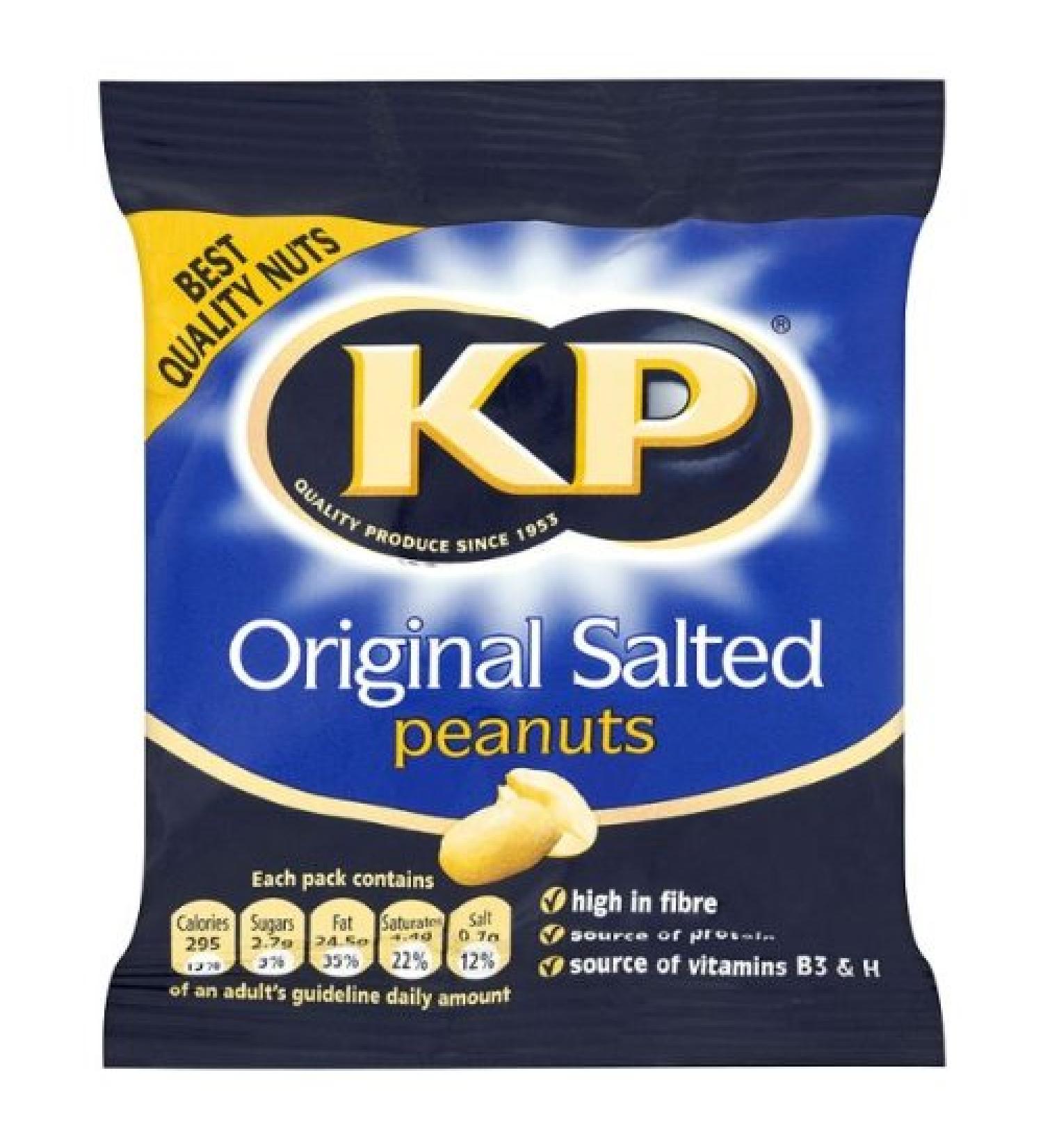 KP Original Salted Peanuts 24x50g