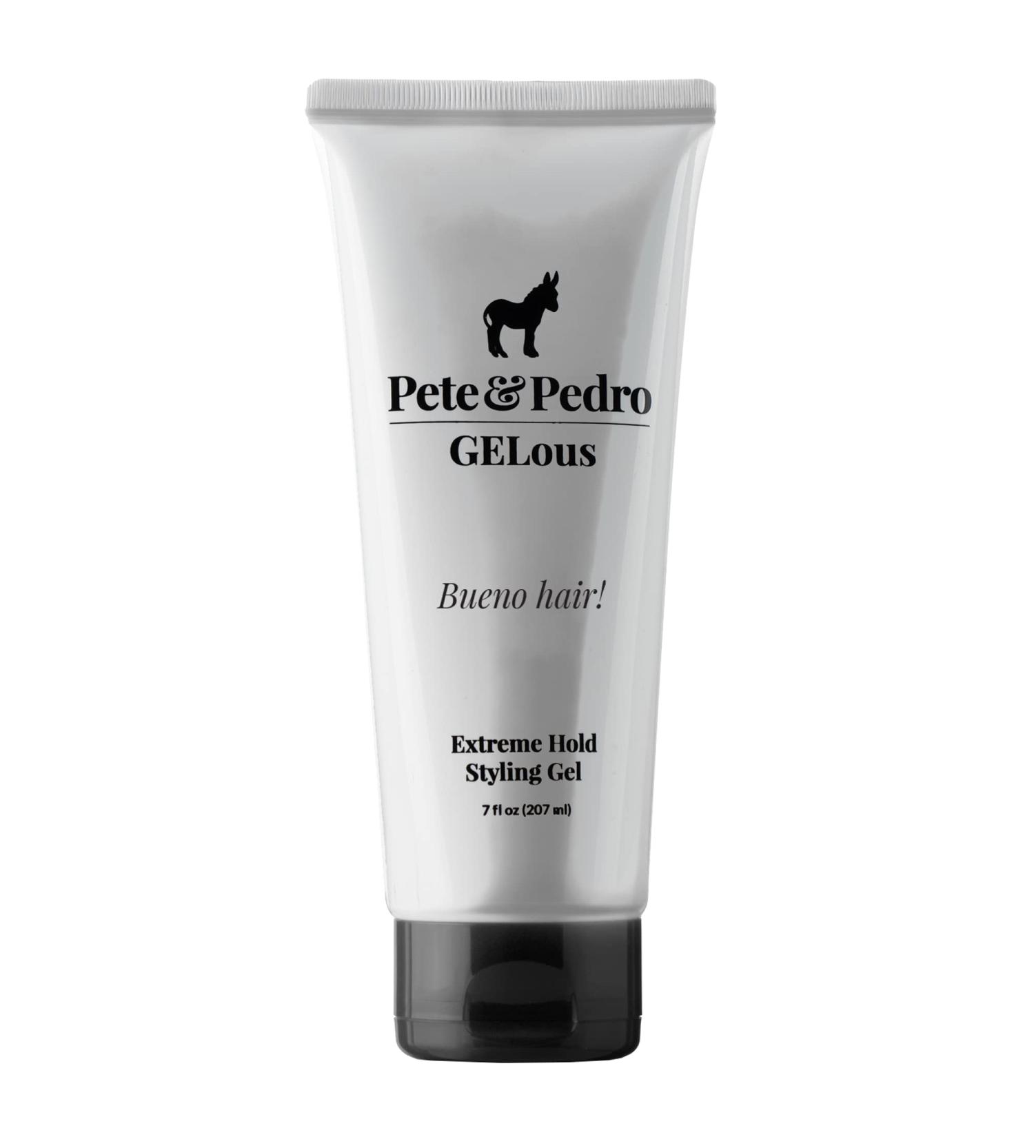 Pete & Pedro GELous - Extreme Hold Hair Gel for Men | Shark Tank Featured | Super Strong Hold & High Shine | 7 oz - Buy Online on SooperMarket.com