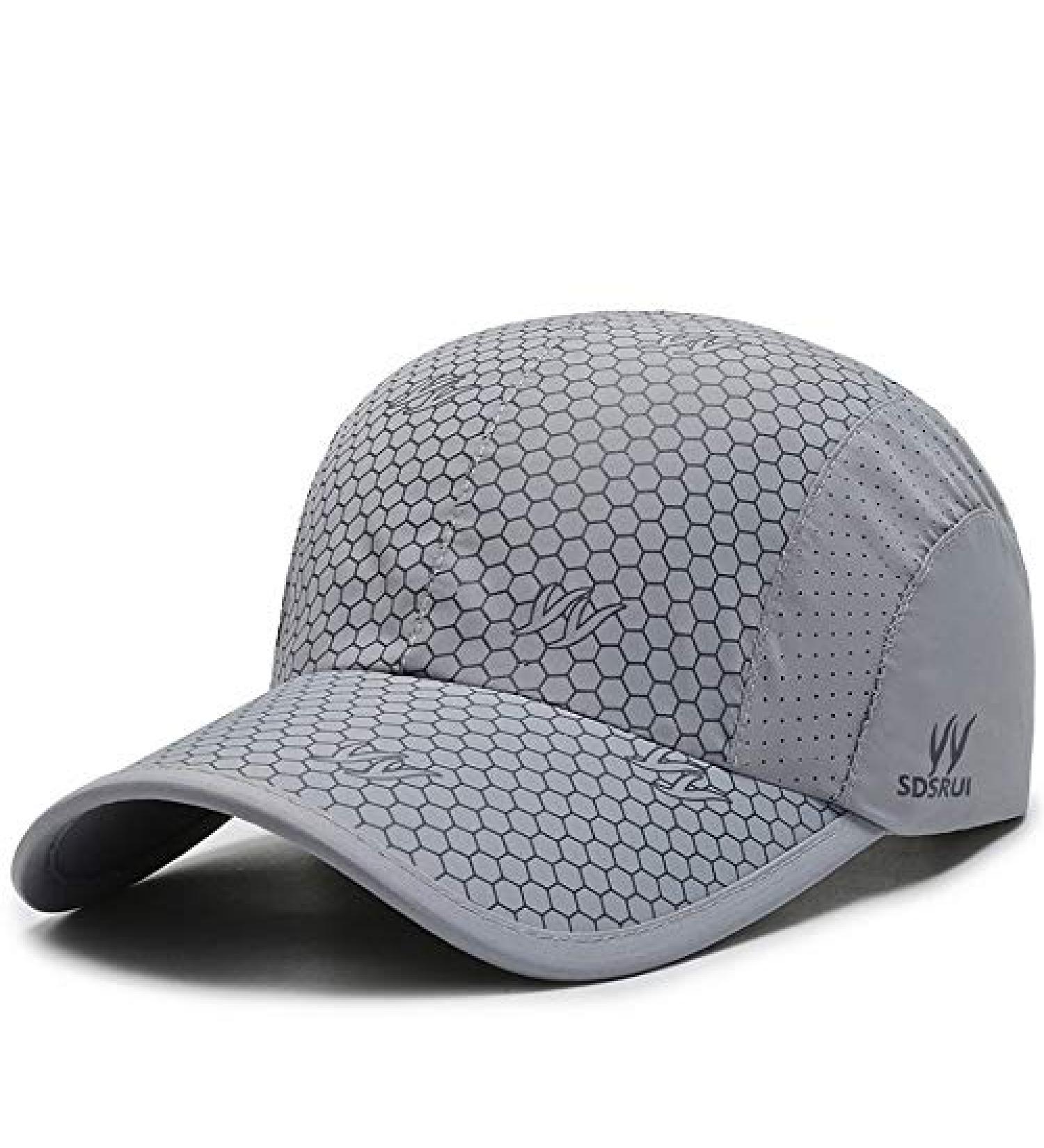 CLAPE Outdoor Sun Visor Hat UPF50+ Lightweight Waterproof Breathable Baseball Cap - Cp08 Light Gray - Buy Online on SooperMarket.com