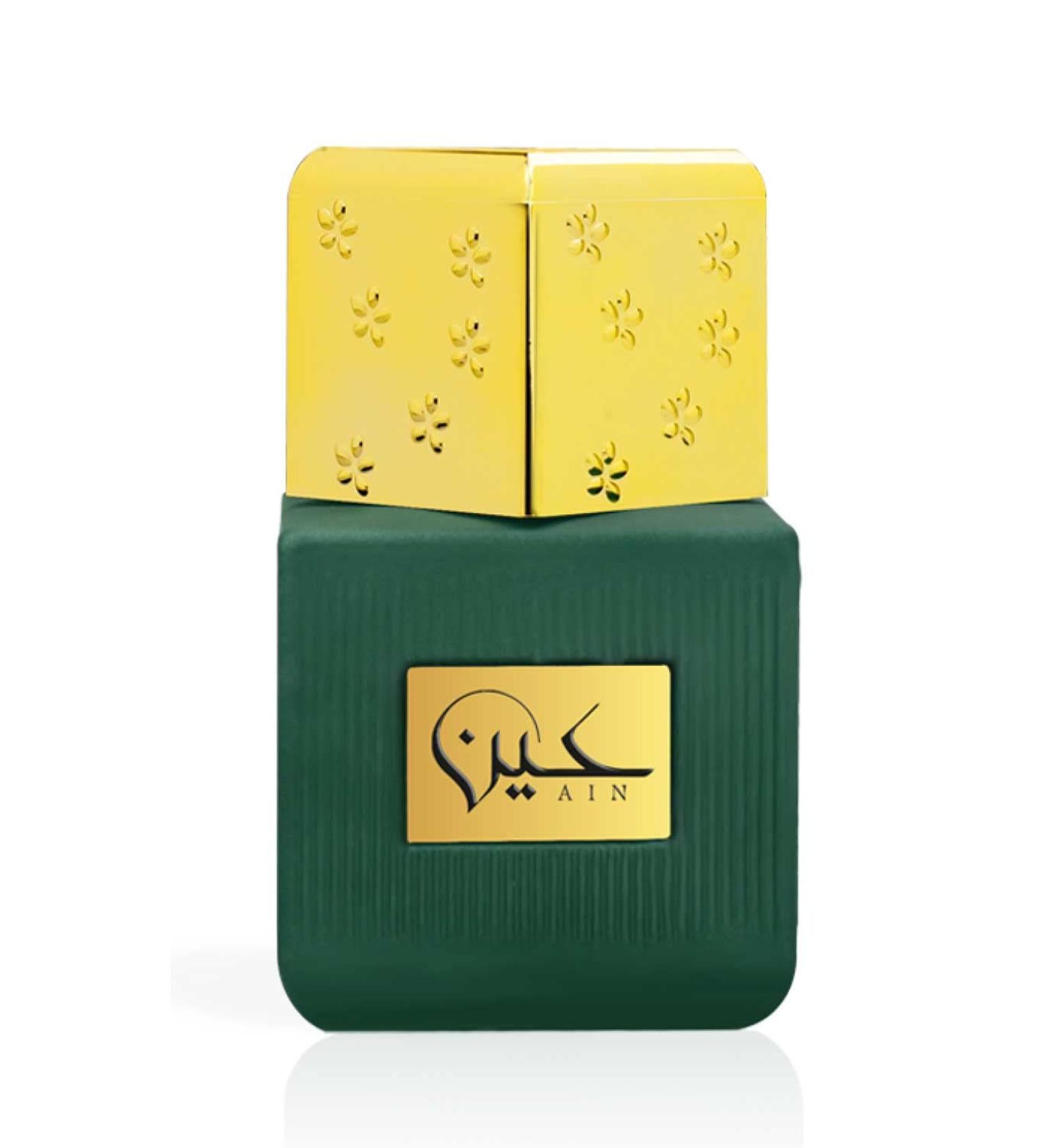 AIN 75mL EDP a Sophisticated Rich Floral Oud with Citrus Fruits for Men nd Women Featuring Sultry Musk Oud Resins and Amber Accords by Al Maghribi - Buy Online on SooperMarket.com
