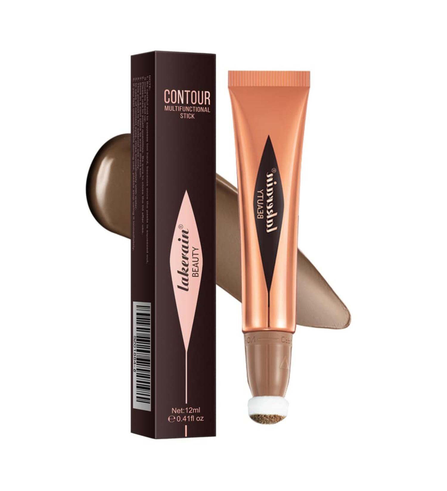 Silky Cream Contour Stick | Liquid Face Concealer & Contouring Wand | Easy to Blend Multi Functional Makeup Stick - Buy Online on SooperMarket.com