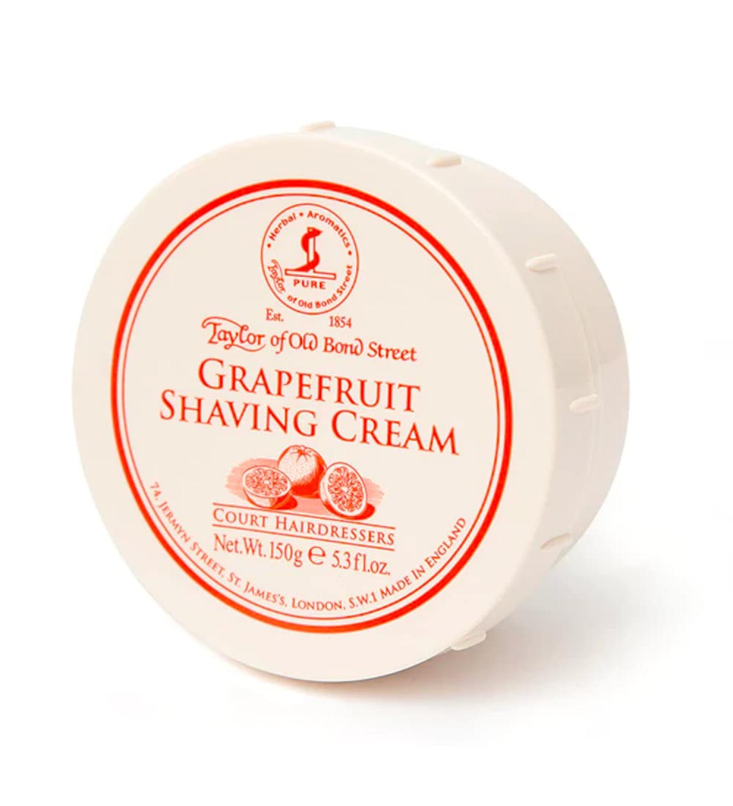 Taylor of Old Bond Street Grapefruit Shaving Cream Bowl 5.3 Oz - 01017 - Buy Online on SooperMarket.com