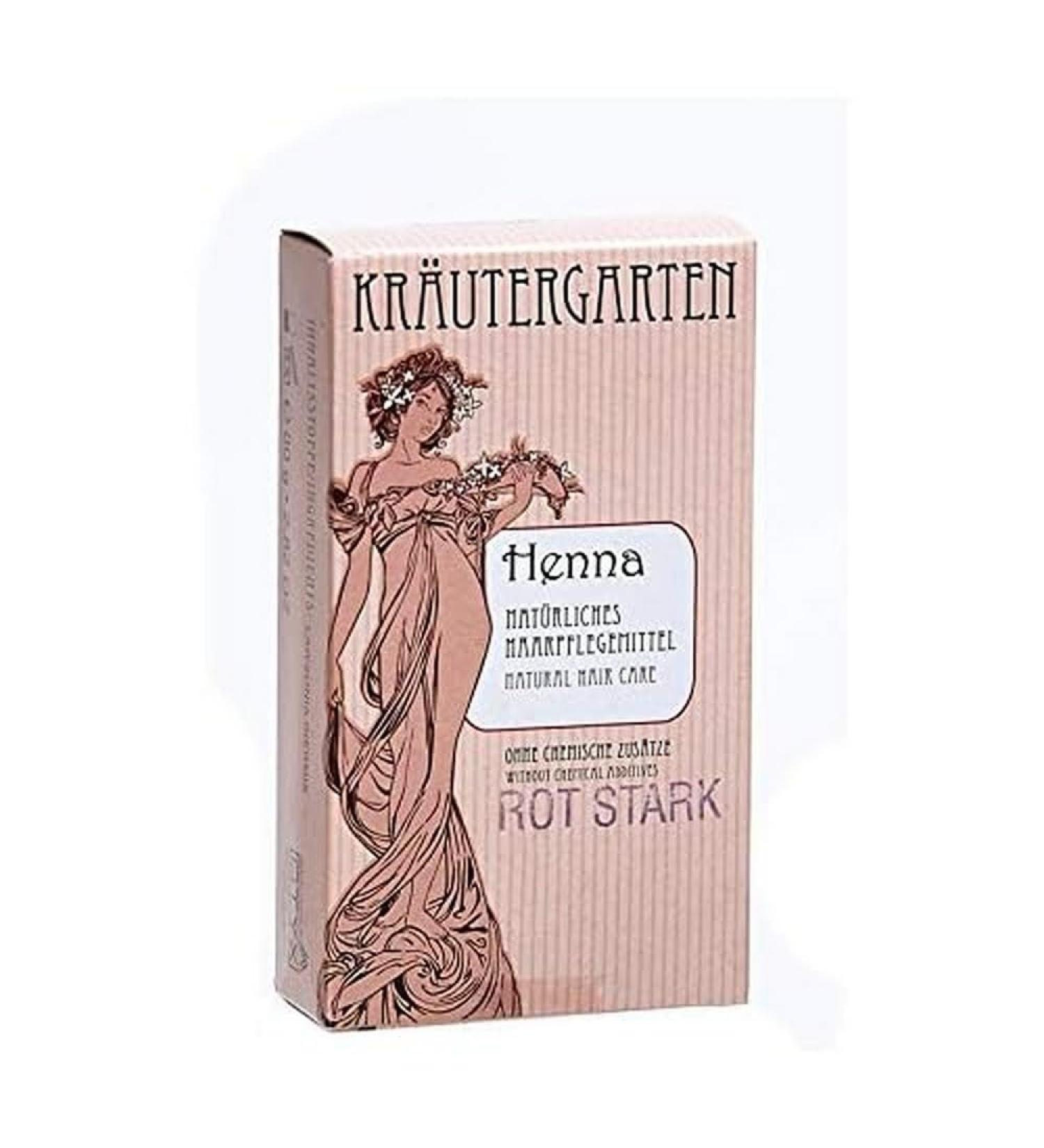 STYX Strong Red Henna Powder 80g - Premium Quality Natural Hair Dye for International Shipping - Buy Online on SooperMarket.com