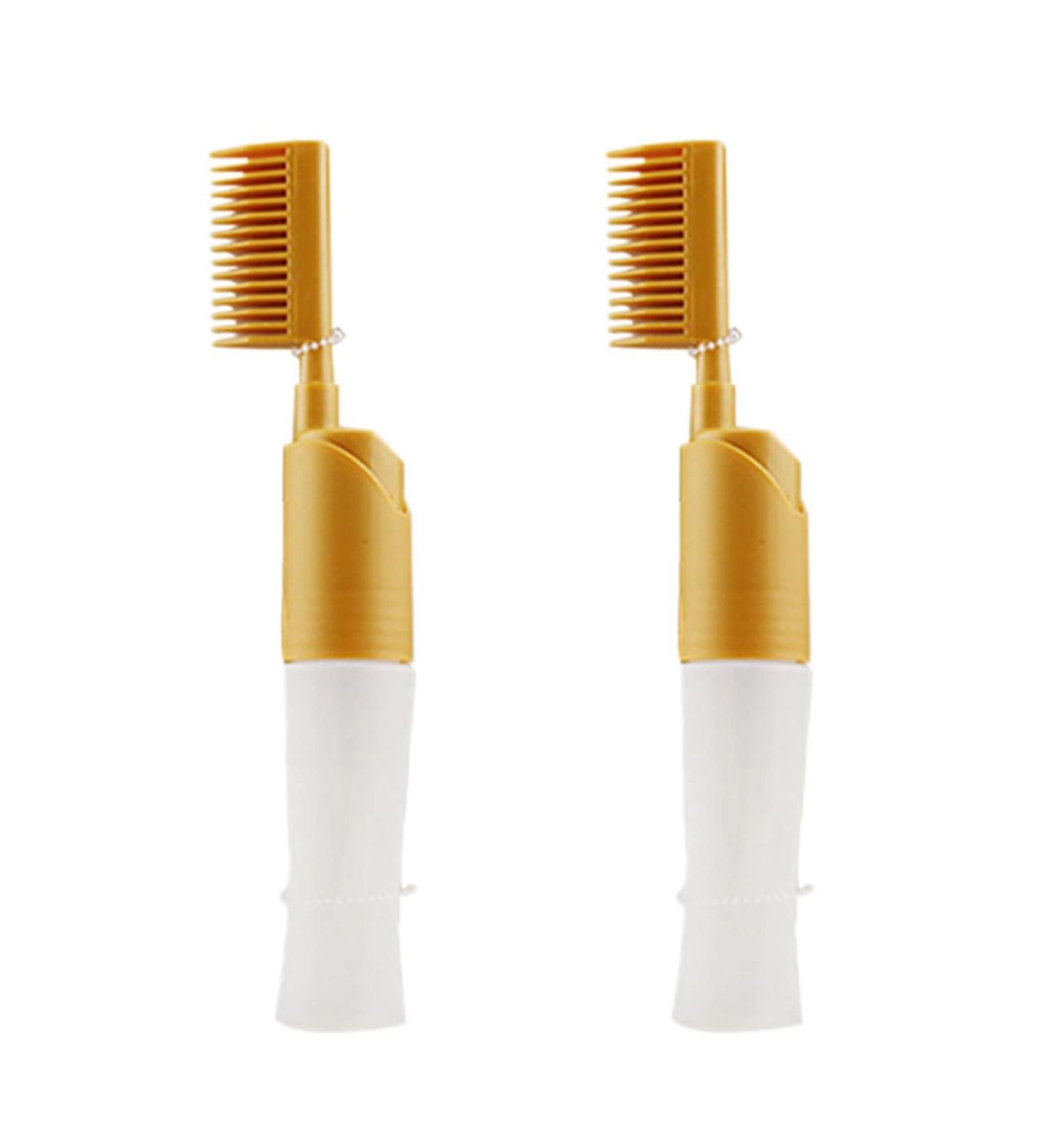 jklashfi 2X Hair Dyeing Comb Hair Dyeing Brush with Bottle DIY Combing Salon Dyeing Baking Oil Brush Hair Dye Tool - Buy Online on SooperMarket.com