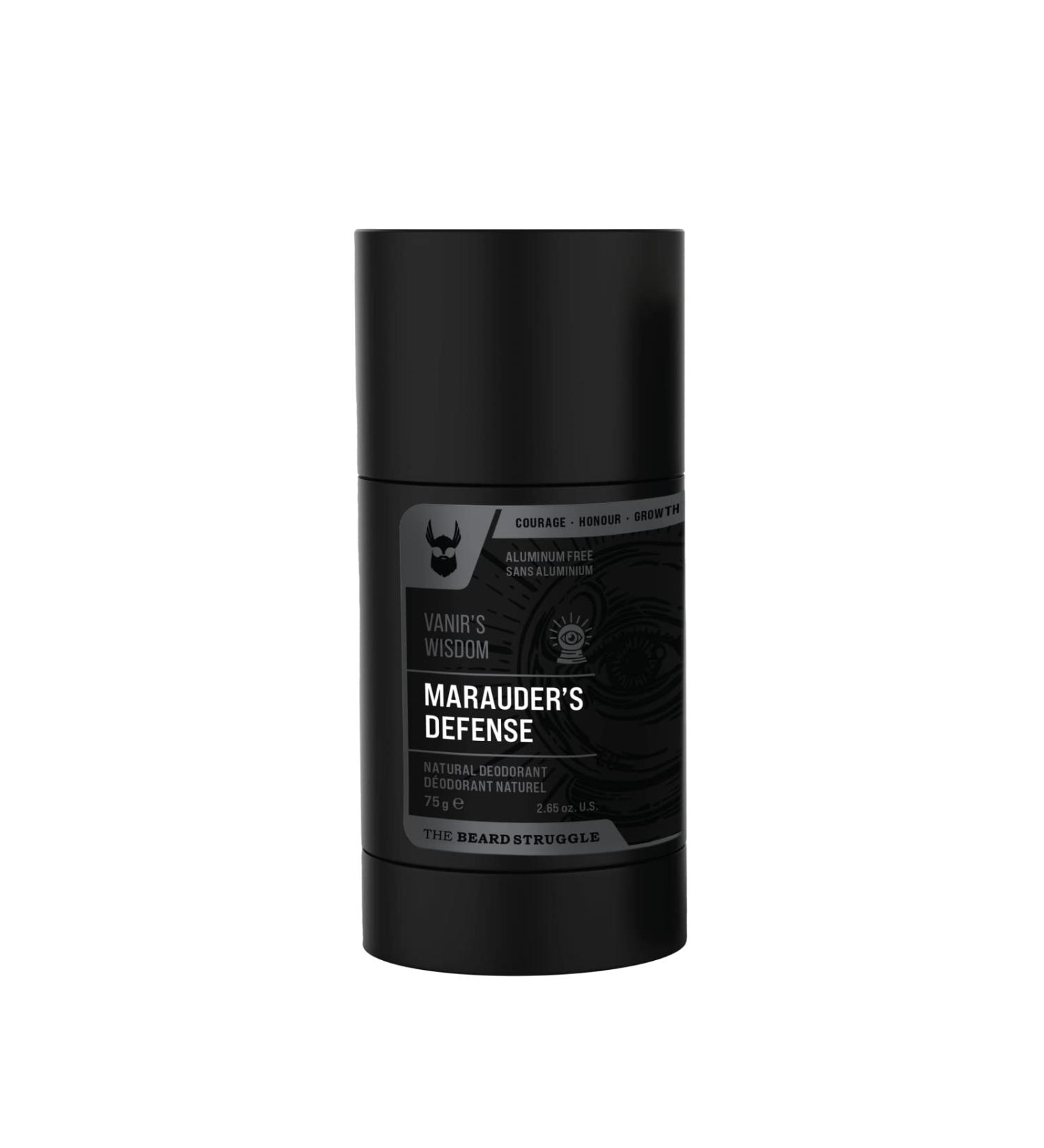 The Beard Struggle Natural Deodorant - Marauder s Defense - 100% Natural Charcoal Infused Deodorant Men Aluminum Free - Platinum Collection Vanir's Wisdom - Mens Deodorant 2.65 oz.US. - Buy Online on SooperMarket.com