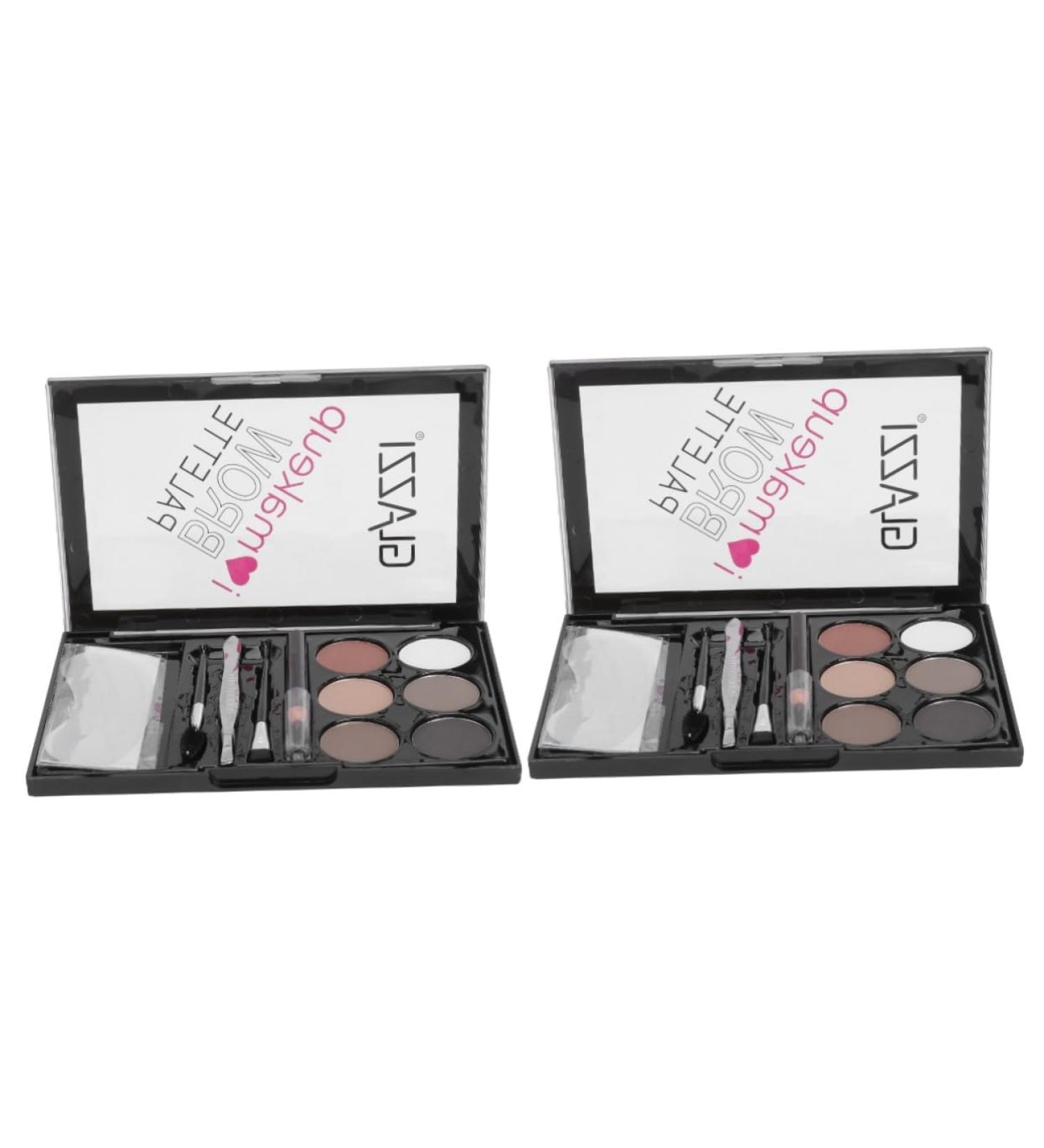 PLAFOPE 2 Sets Eyebrow Powder Set Lit e Six-color Eyebrow Powder Eyeow Mp e Eyebrow Filler Eyebrow Kit Abs - Buy Online on SooperMarket.com
