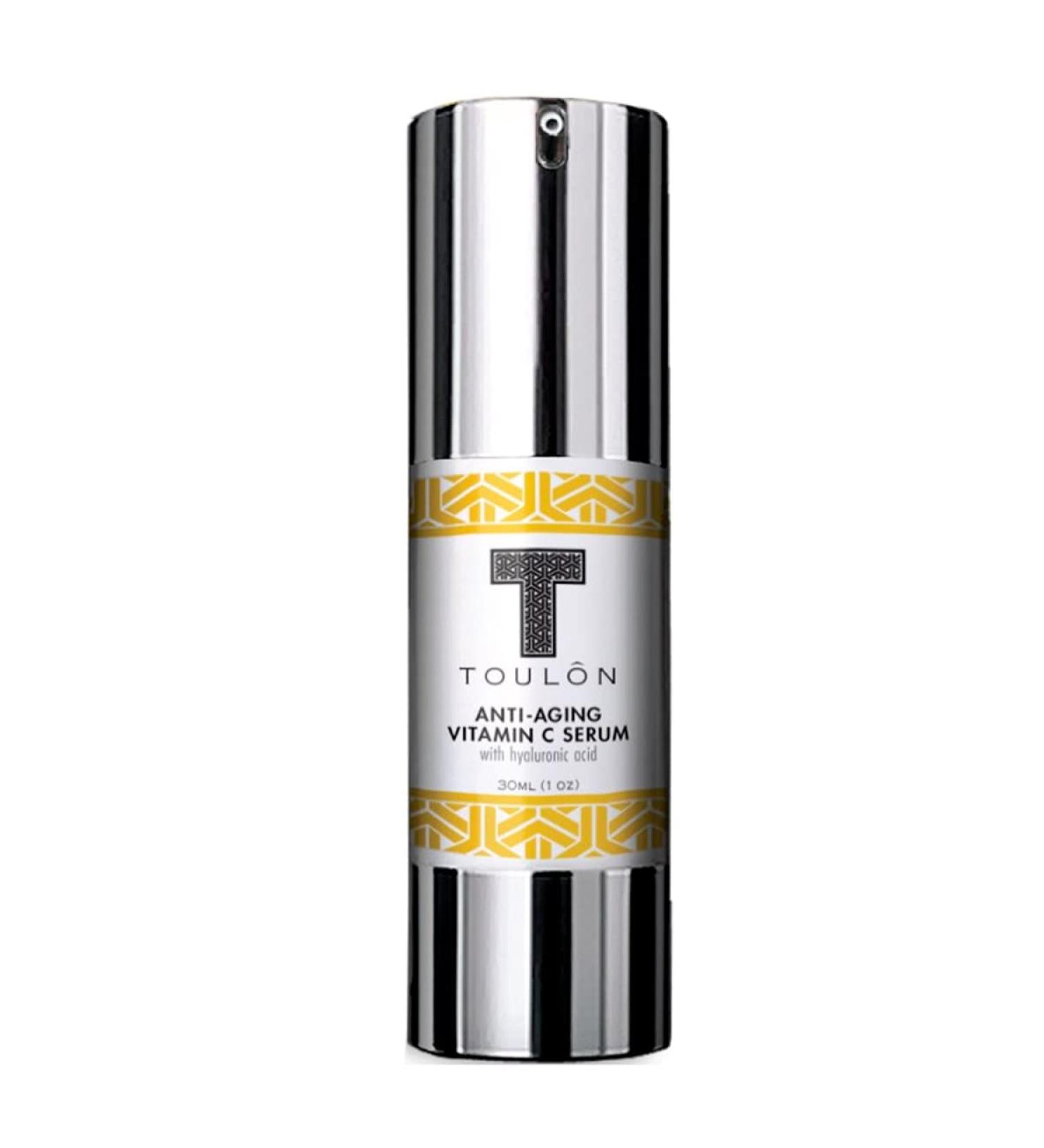 Vitamin C Serum with Hyaluronic Acid - Anti-Aging & Anti-Wrinkle Facial Serum for Men & Women | Natural & Organic - Buy Online on SooperMarket.com