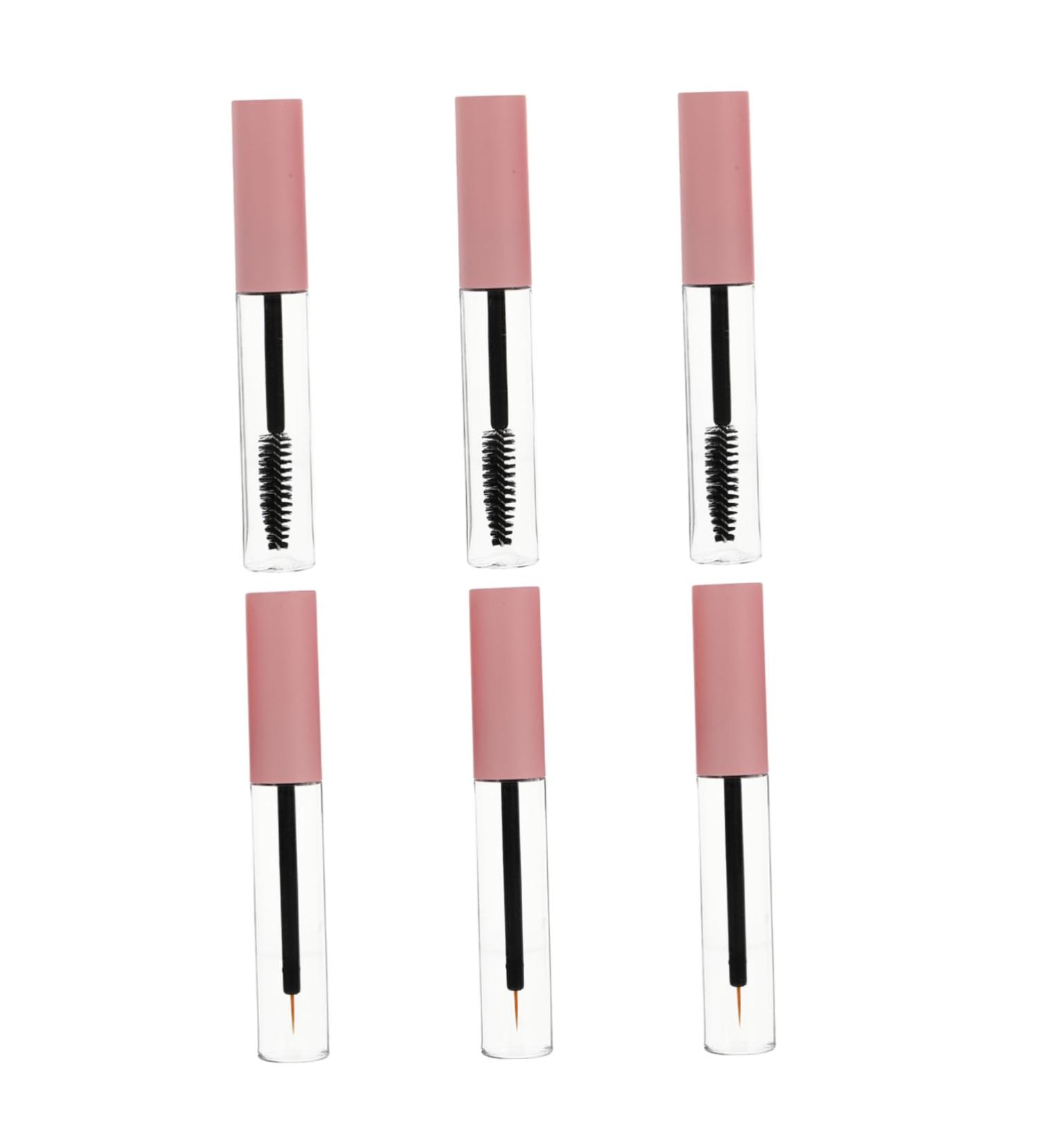Gogogmee 6pcs Eyeliner Stick Eyeliner Tube Refillable Mascara Tube Shadow Tip Liner Bottle Lash The Pet 1 g (Pack of 1) Pink - Buy Online on SooperMarket.com