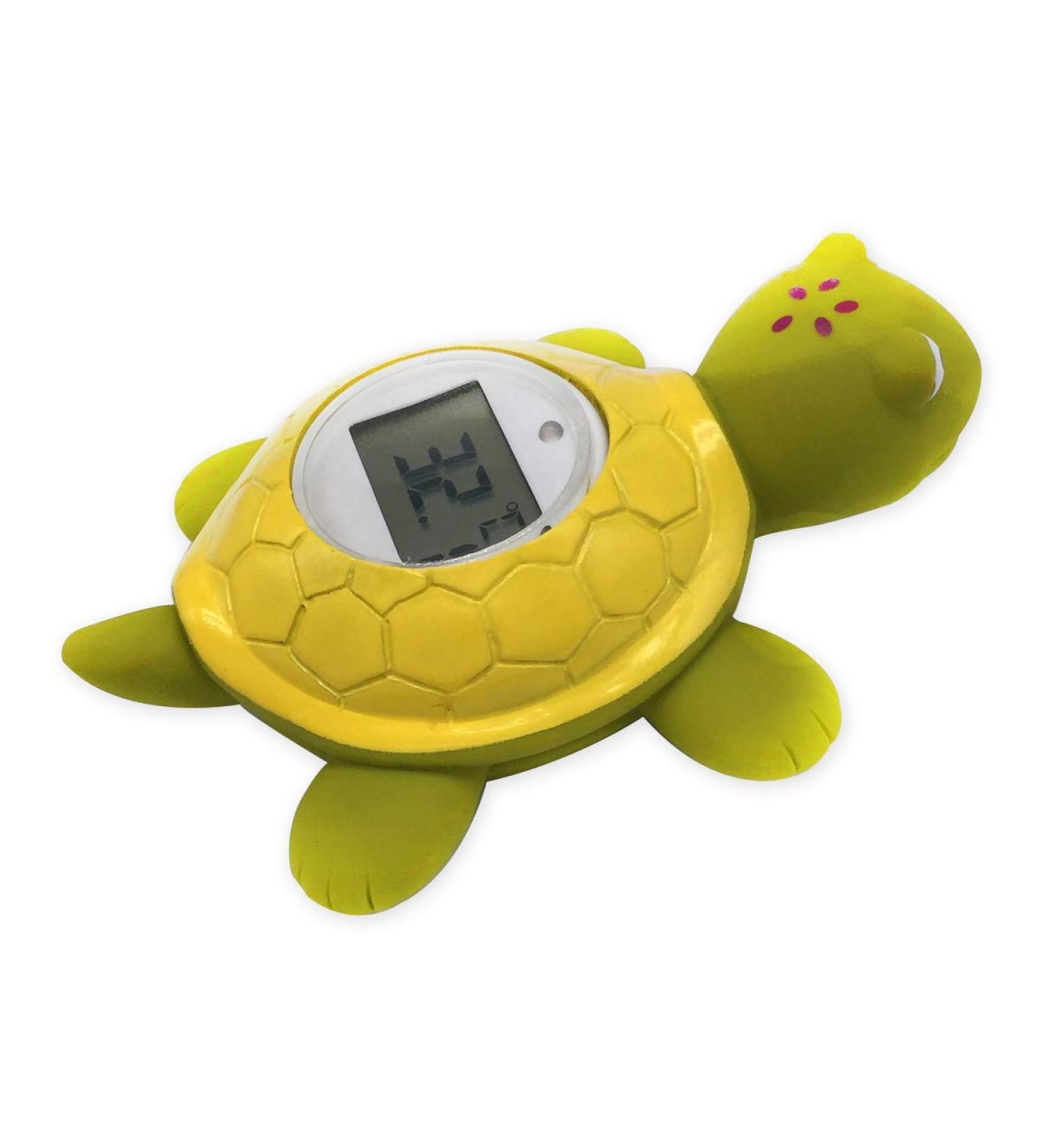 Digital Bath Thermometer & Room Thermometer - BPA Free, Waterproof, Floating Baby Turtle Toy - Buy Online on SooperMarket.com