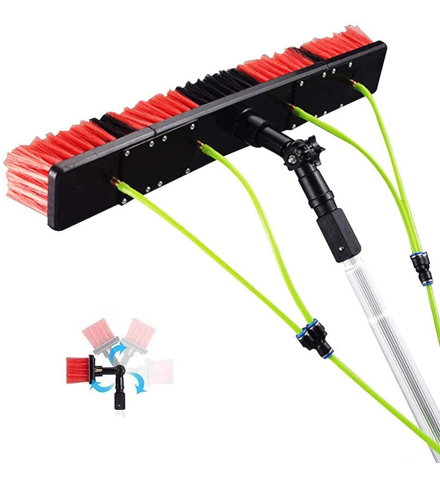 photovoltaic cleaner window cleaning pole Photovoltaic Panel Cleaning 3-12M Water Fed Telescopic Brush Window Clean Extendable Cleaner Conservatory Roof Cleaning Tools/8M Rod/30Cm Brush H 5m Rod 30Cm Brush Head - Buy Online on SooperMarket.com