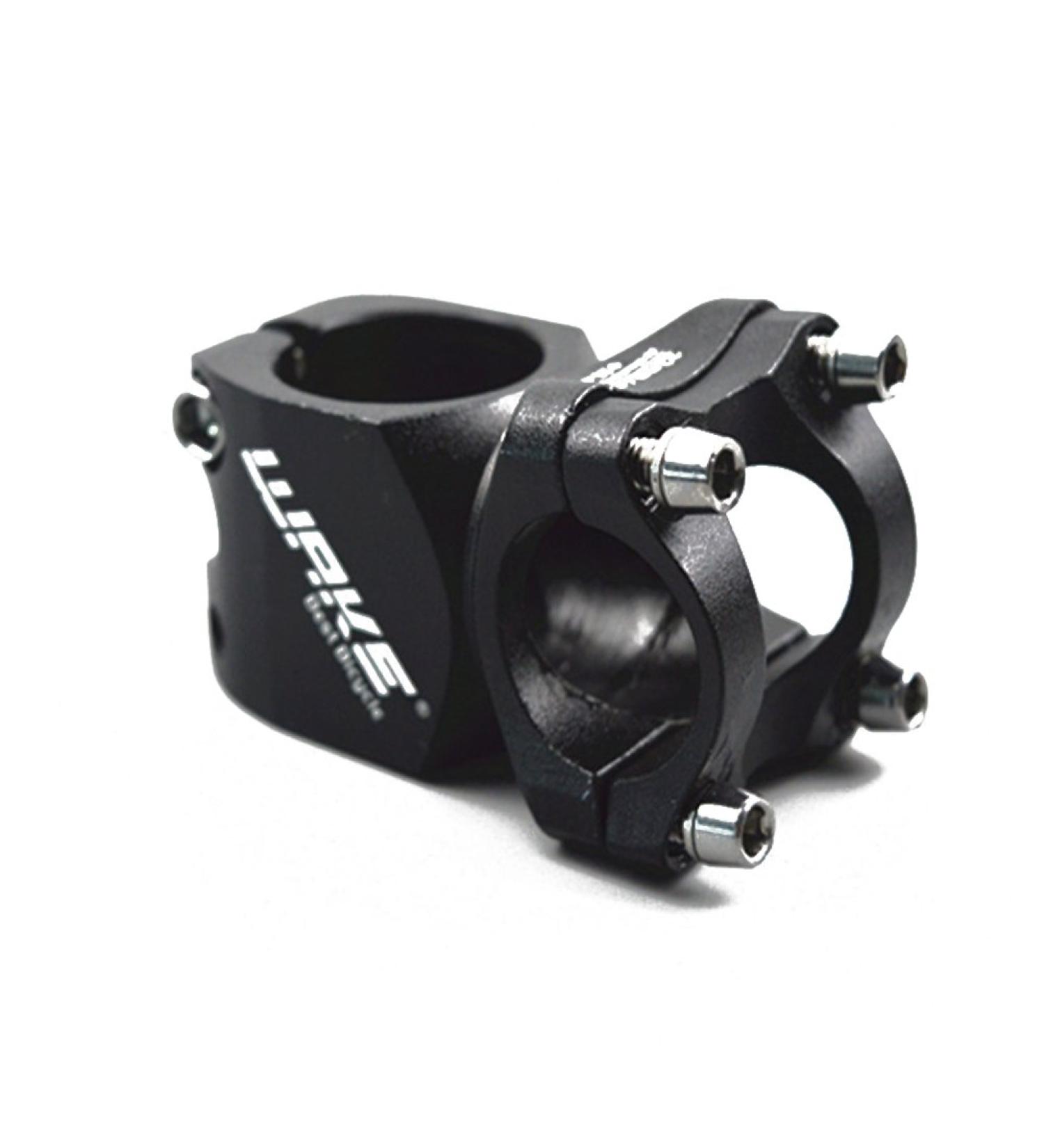 Wake 25.4 Stem 32mm 60mm Bike Stem | Short Handlebar Stem for Road Bike MTB BMX | Aluminum Alloy Black - Buy Online on SooperMarket.com