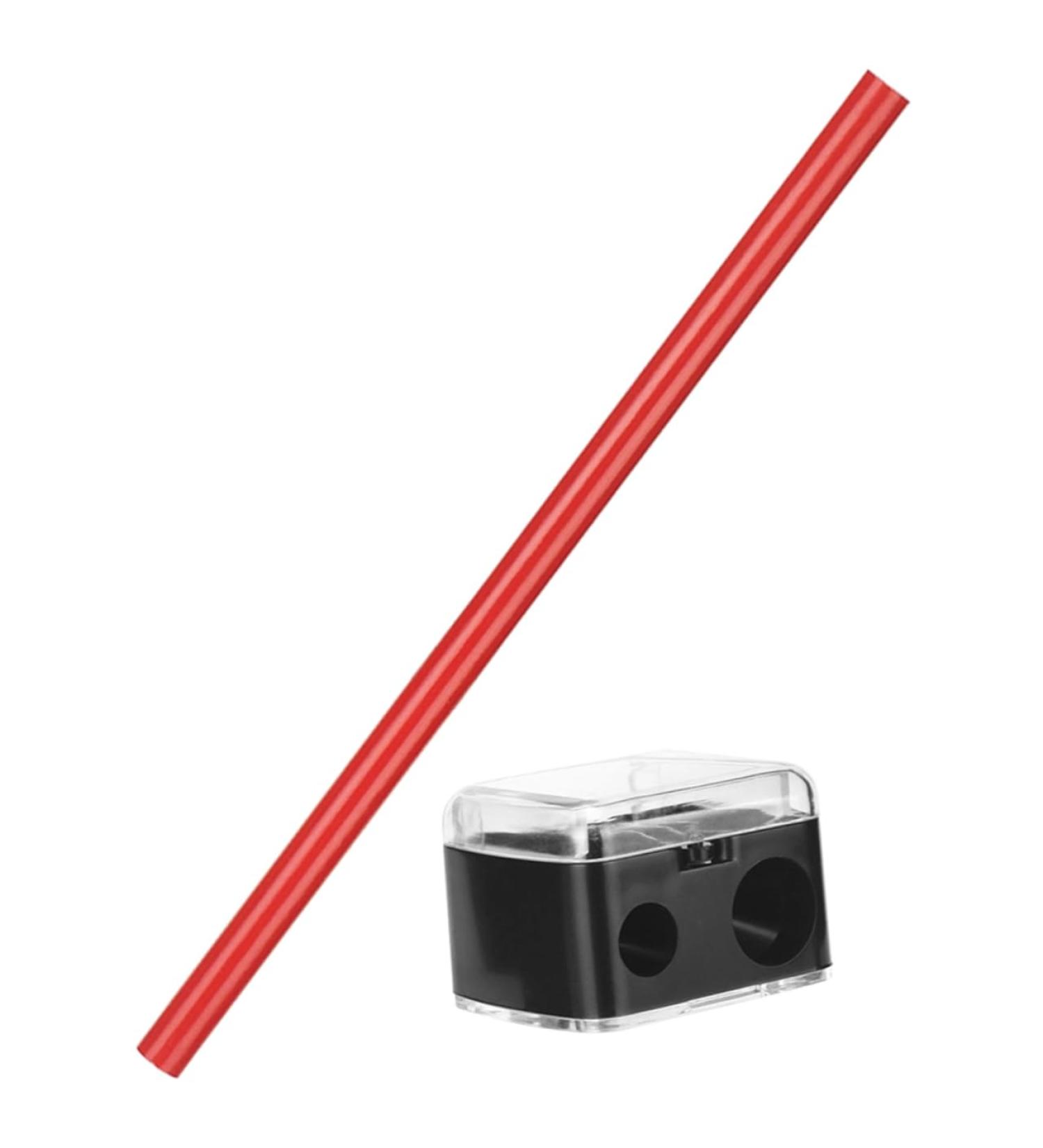 PLAFOPE 1 Set smudge proof eyebrow pencil red wood brow pencil dark brown eye brow pencil 1 count (Pack of 1) Red - Buy Online on SooperMarket.com